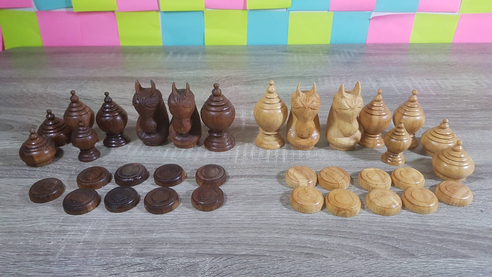 ตัวหมากรุกไทยชุดคาณฑีวะ