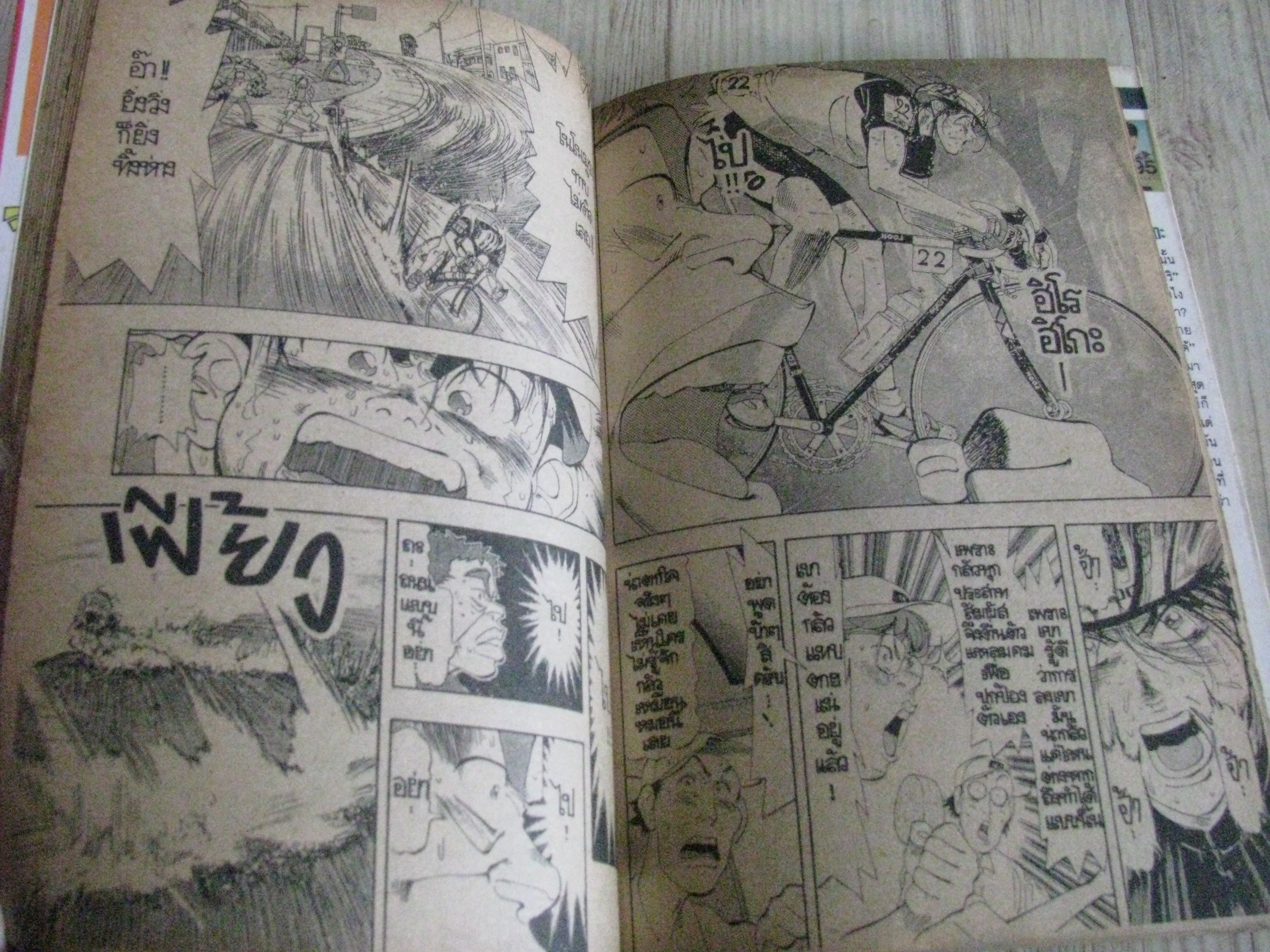 สิงห์นักปั่น ชุด เล่ม 1-18 ( ขาดเล่ม 5) 18 เล่มจบ มาซาฮิโดะ โชดะ เขียน (สภาพสะสม)