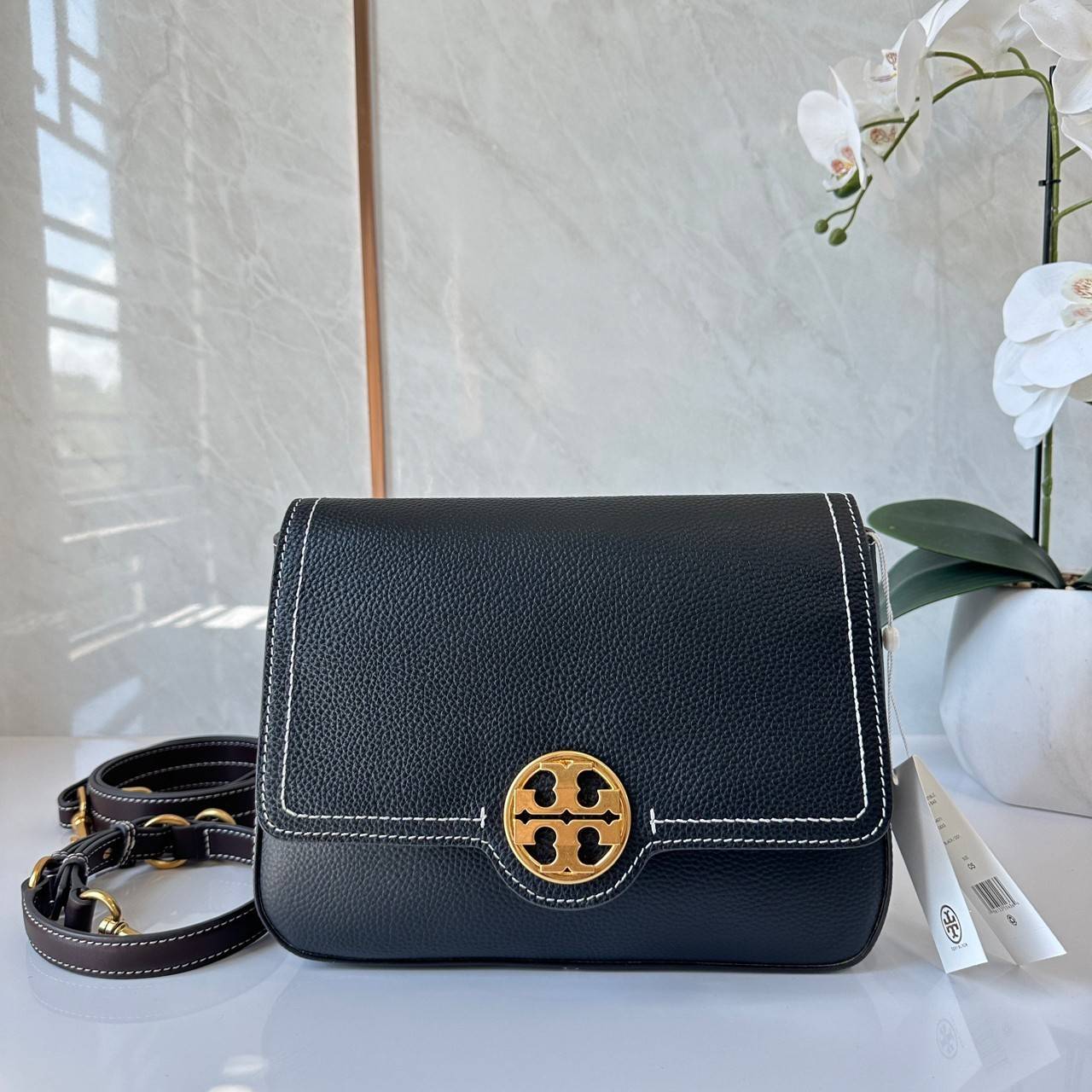 พร้อมส่ง 2 สี TORY BURCH FELIX CONVERTIBLE SHOULDER BAG กระเป๋าสะพาย เกรดท็อปออริ เกรดดีสุด สลับแท้ 1:1