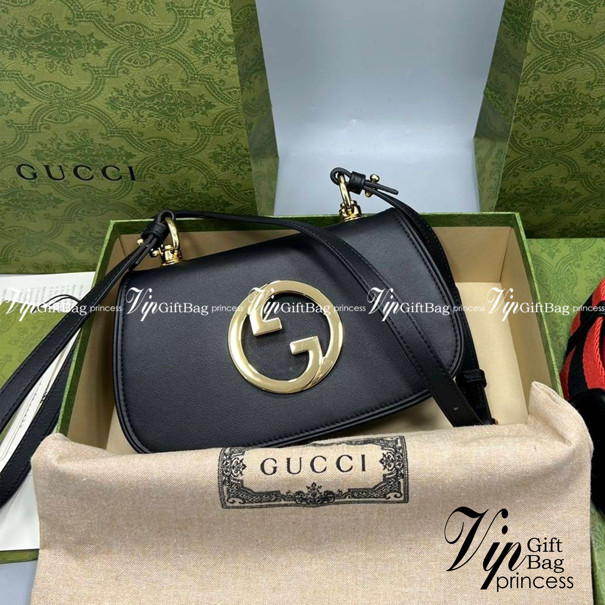 GUCCI Blondie mini bag เกรดเทพออริจินล หนังแท้ ภาพถ่ายจากงานขายจริง ใช้งานต่างประเทศได้ ผ่านทุก ตม