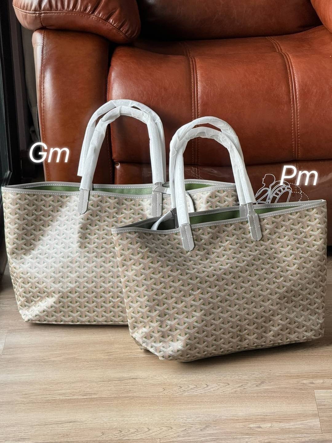 พร้อมส่ง 2 สี GM 40cm Goyard Saint Louis Claire-Voie GM Bag กระเป๋าทรงโท้ทใบใหญ่ เกรดออริ สลับแท้ 1:1 ใช้ต่างประเทศได้