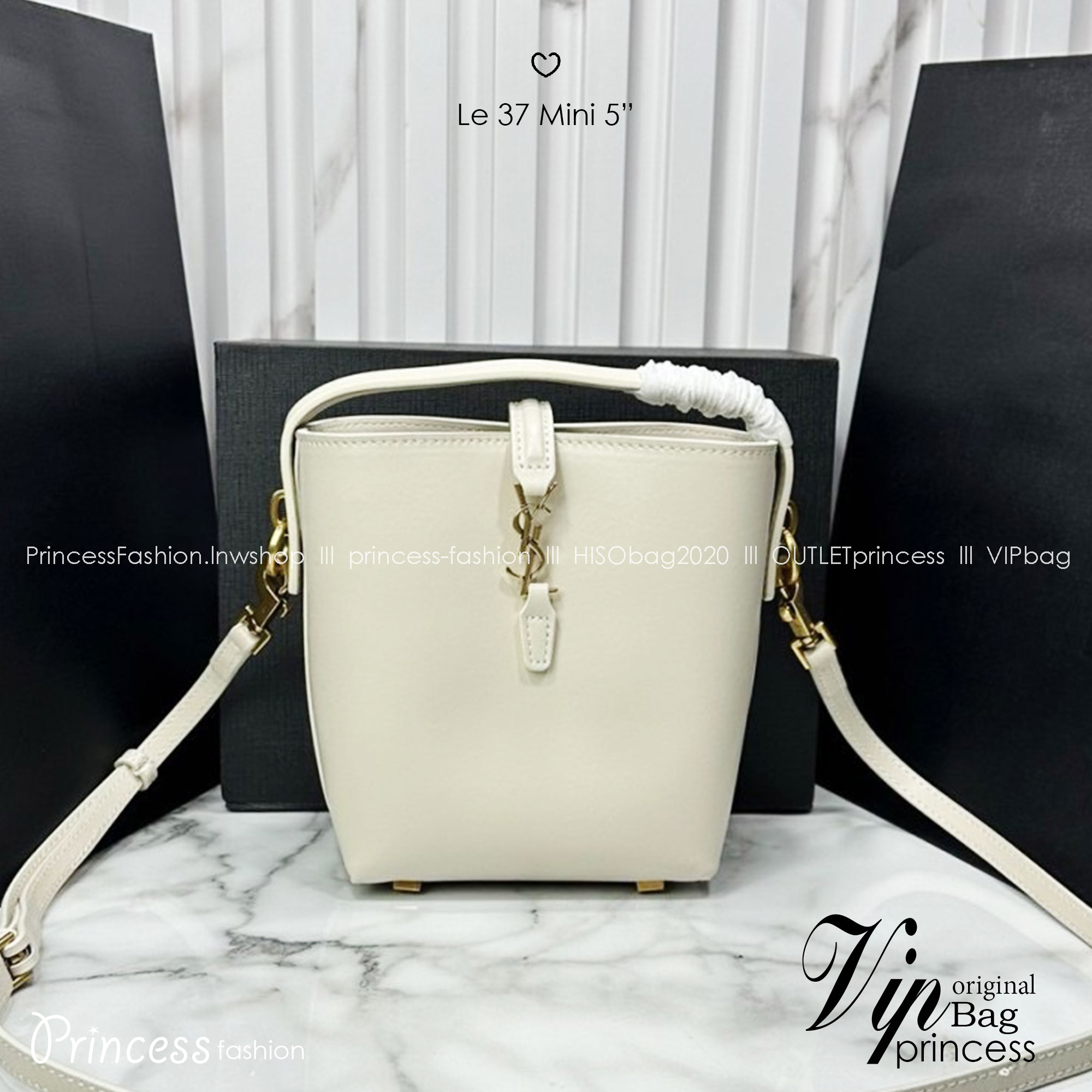 Mini 5" น้องเล็กน่ารักมาก YSL Le 37 in shiny leather Hobo Bag / YSL Bucket Bag / YSL Tote Bag กระเป๋าสะพายทรงโฮโบโท้ท งานหนังสวยเต็มใบ อะไหล่ทองสวยคลาสสิก ราคาแสนดีแนะนำของมันต้องมีจริงๆ