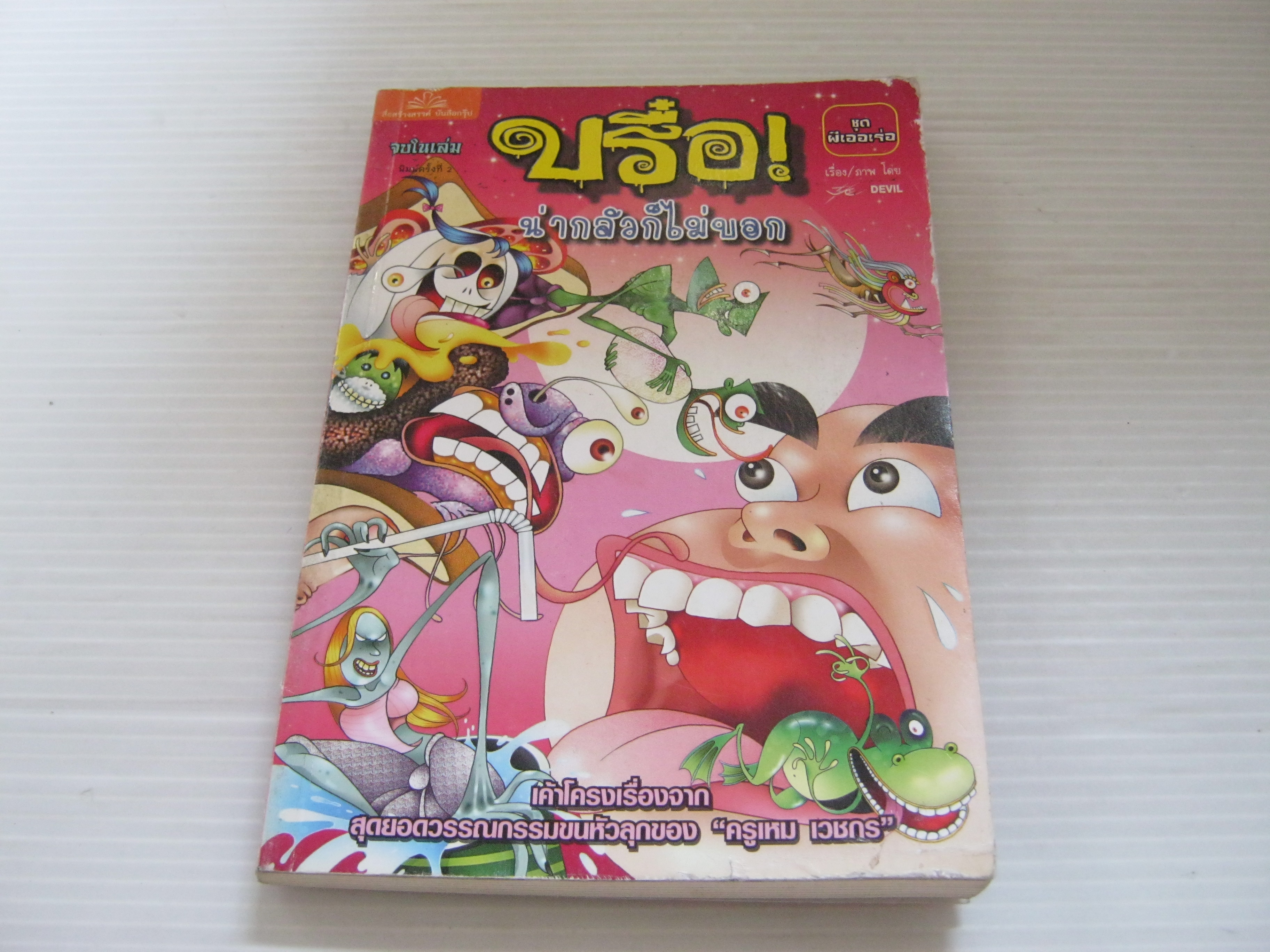 บรื๋อ ! น่ากลัวก็ไม่บอก ชุด ผีเออเร่อ Devil เรื่องและภาพ***สินค้าหมด***