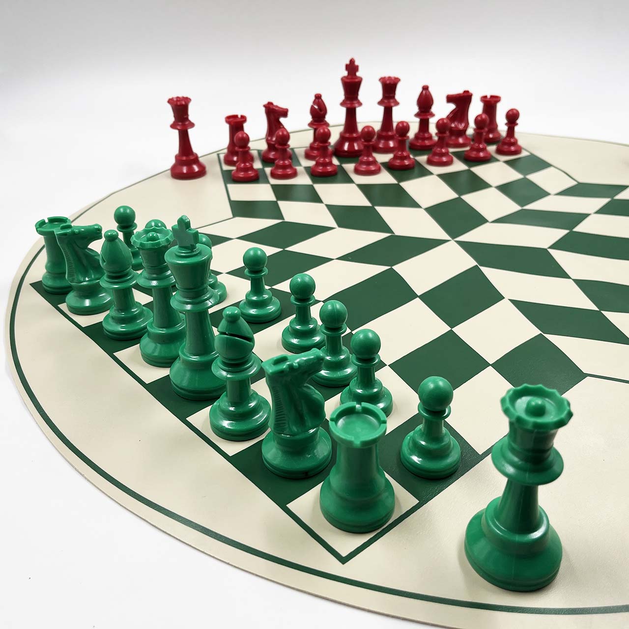 ชุดหมากรุกสากล3ฝ่ายพร้อมตัวหมากและกระเป๋าสะพาย