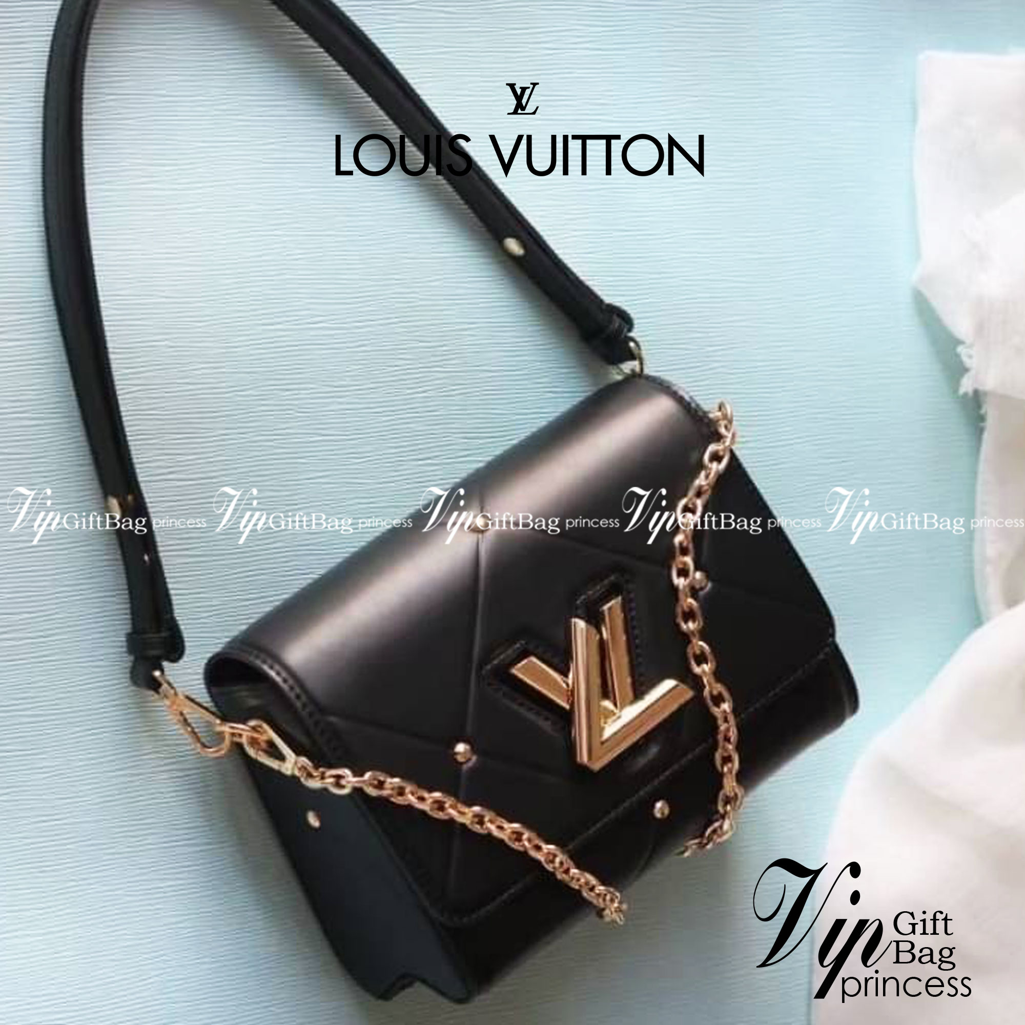 หนังแท้ LOUIS VUITTON Epi Twist Shoulder Bag MM พร้อมส่งที่ไทย เกรดออรินอลงานหนังแท้ทั้งใบ ภาพสินค้าถ่ายจากงานขายจริง ใช้งานต่างประเทศได้