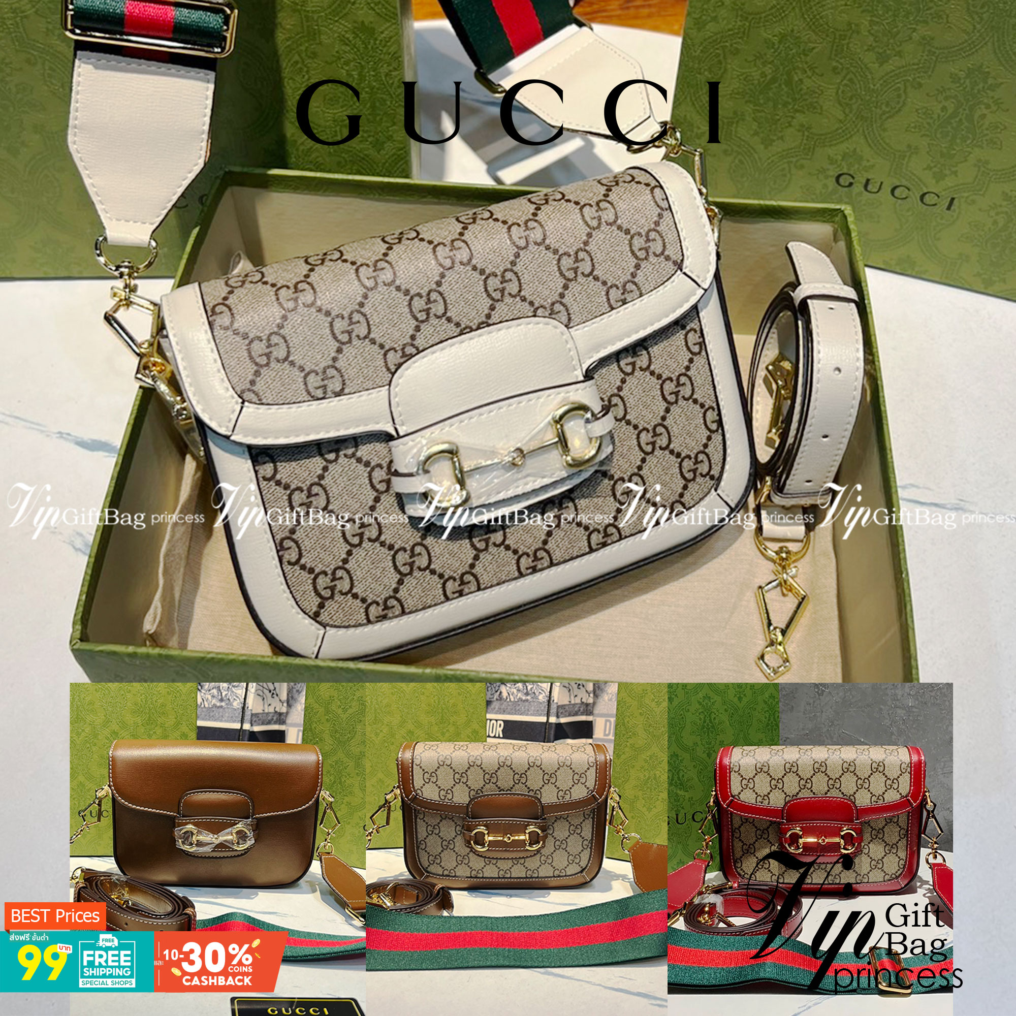 หนังแท้ GUCCI Horsebit 1955 mini bag GG Supreme canvas ที่สุดของรุ่นที่ฮอตหนักมาก คอลเลคชั่นที่ยอดขายดีตั้งแต่วันแรกที่ลง shop ด้วยรูปทรงที่กะทัดรัด ตอบโจทย์ได้ทุกลุค ทุกไลฟ์สไตล์ ใช้งานได้ง่ายคล่องตัว เรียกได้ว่าใครไม่มีได้ยังไง สวยขนาดนี้!!