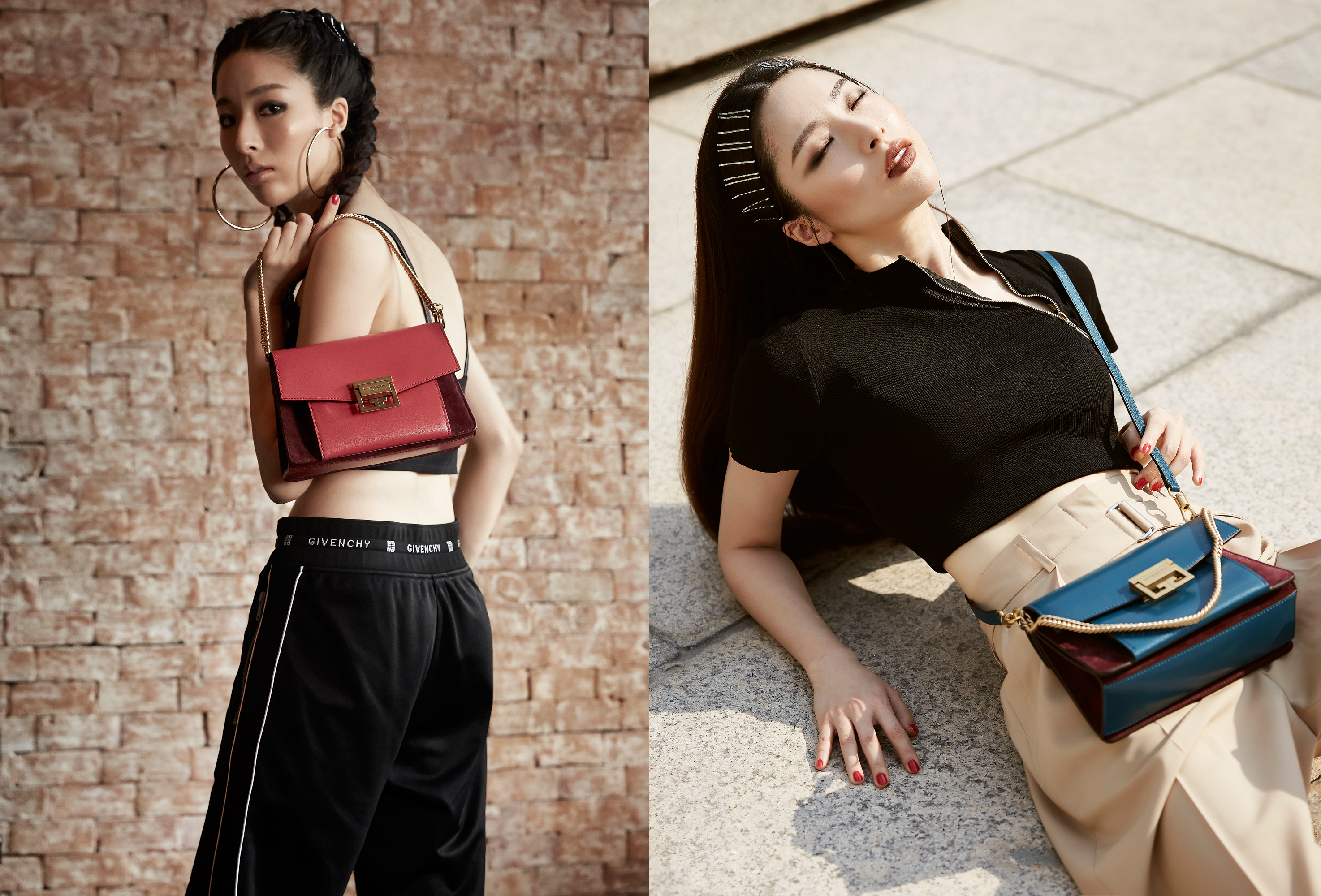 หนังแท้ GIVENCHY GV3 SHOULDER BAG พร้อมส่งที่ไทย