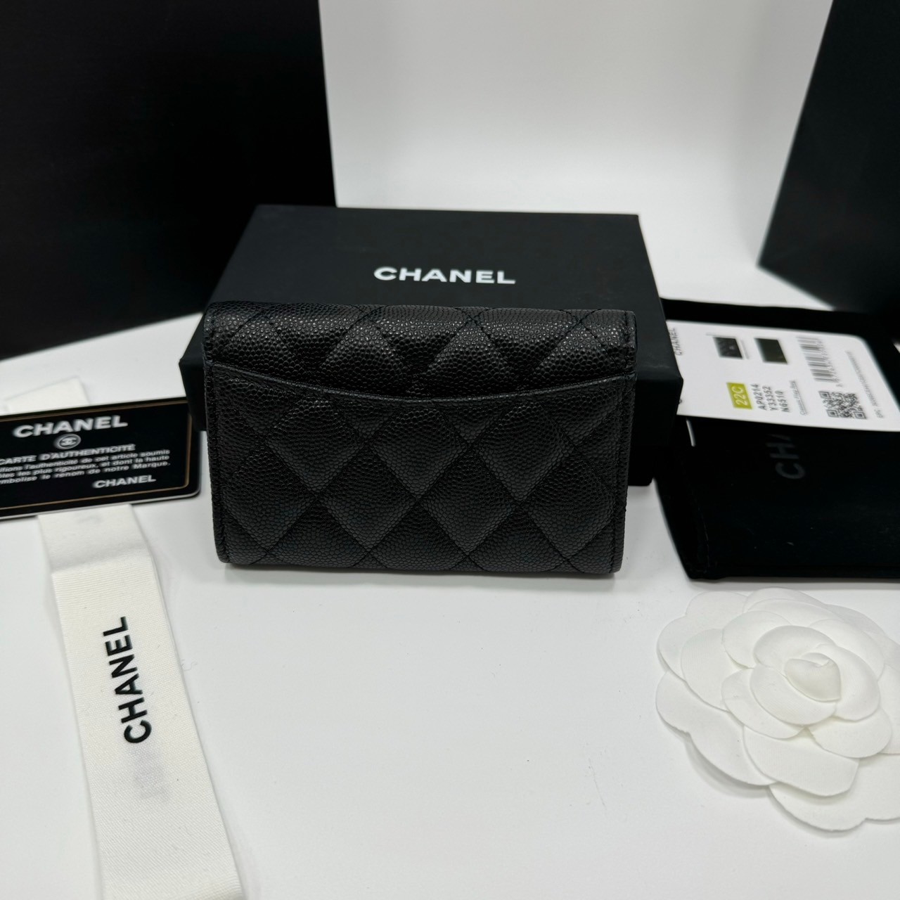 พร้อมส่ง 7 สี CHANEL WALLET กระเป๋าสตางค์รุ่นยอดนิยมใบสั้น เกรดออริ 1:1 ใช้งานต่างประเทศได้ ภาพถ่ายจากงานขายจริง