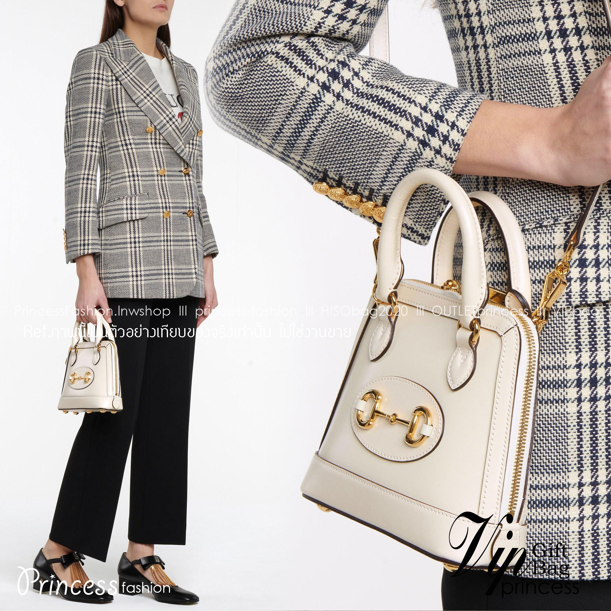 Gucci Horsebit 1955 mini top handle bag เกรดเทพออริจินอล 1:1 หนังแท้ สวยงามทรงเป๊ะ ภาพสินค้าถ่ายจากงานขายจริง ใช้งานต่างประเทศได้