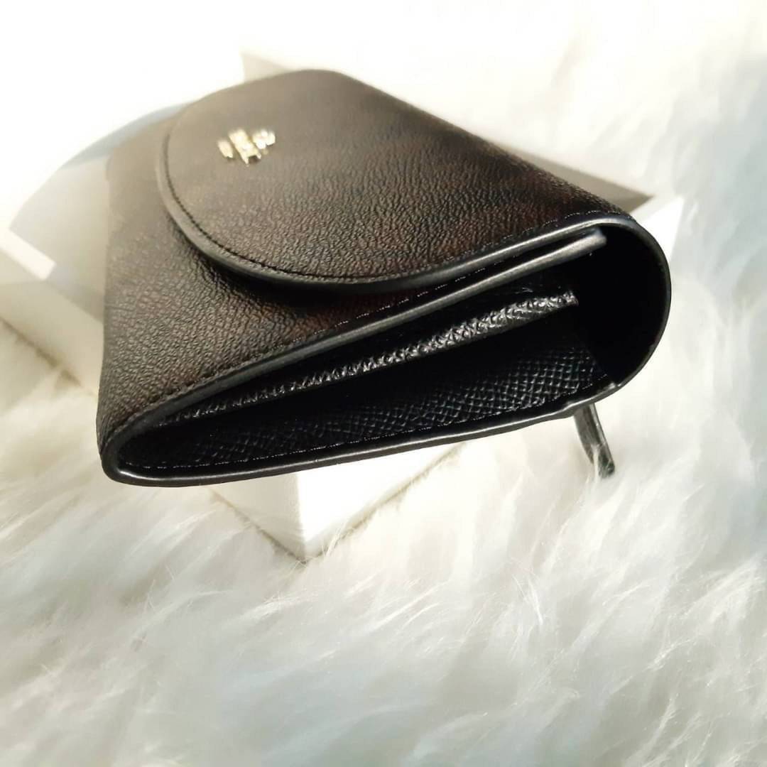 ของแท้ COACH F52601 POP SLIM ENVELOPE WALLET IN SIGNATURE กระเป๋าสตางค์รุ่นฝาพับ ดีไซน์เรียบหรู คลาสสิค ใช้งานง่ายและสะดวกมากๆ