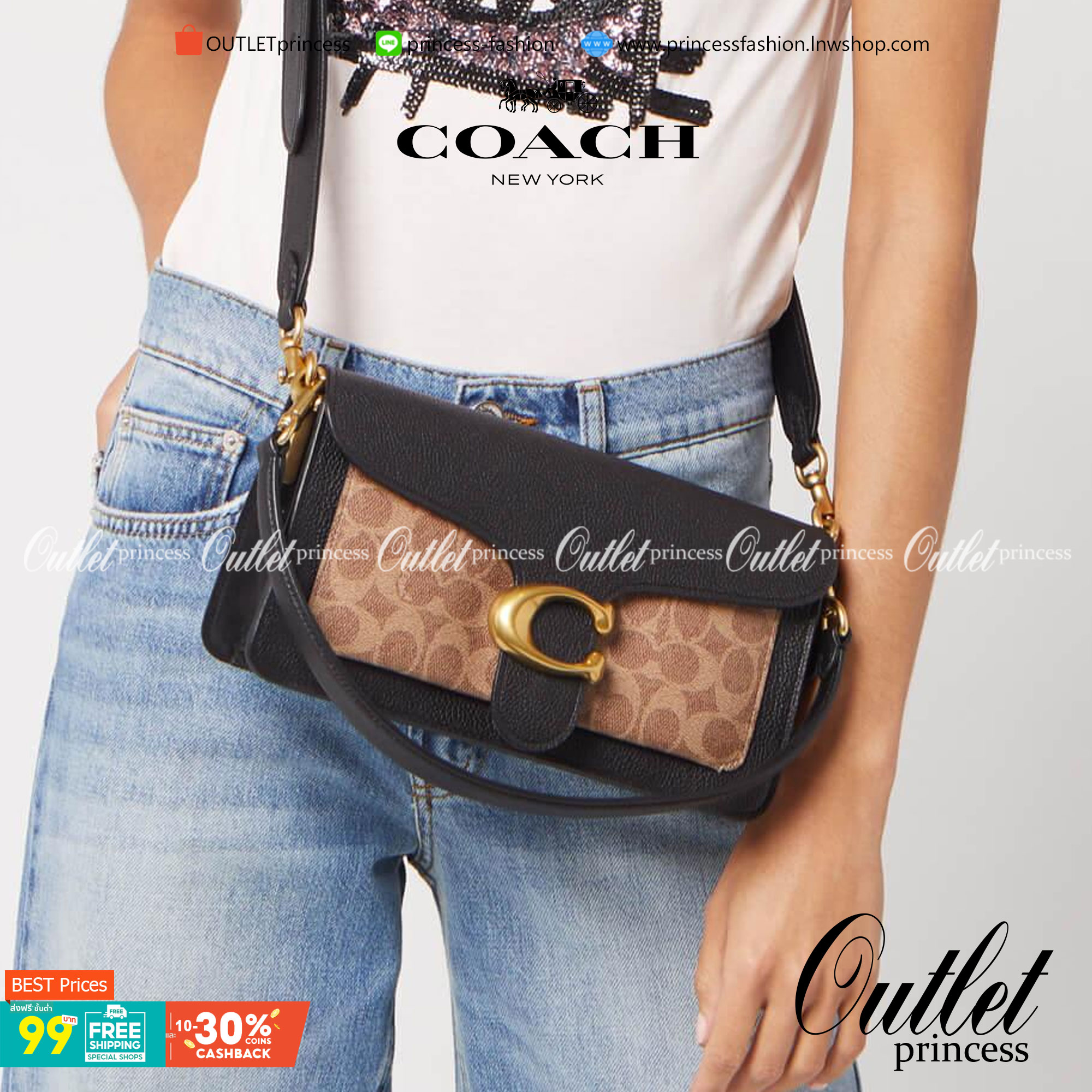 COACH TABBY SHOULDER BAG 26 พร้อมส่งที่ไทยอีกครั้งค่ะ!! กระเป๋าหิ้ว//คล้องไหล่//สะพายข้างได้ สุดคุ้ม! หนังแท้เรียบคลาสสิคเพิ่มความหรูเข้ามาค่ะ ด้านหน้ามีอะไหล่แบรนด์ตัวใหญ่โดดเด่น เปิดปิดกระเป๋าแบบกระดุมแม่เหล็ก ภายในมีช่องหลักใส่ของ2ช่อง;สามารถใส่กระเป๋า