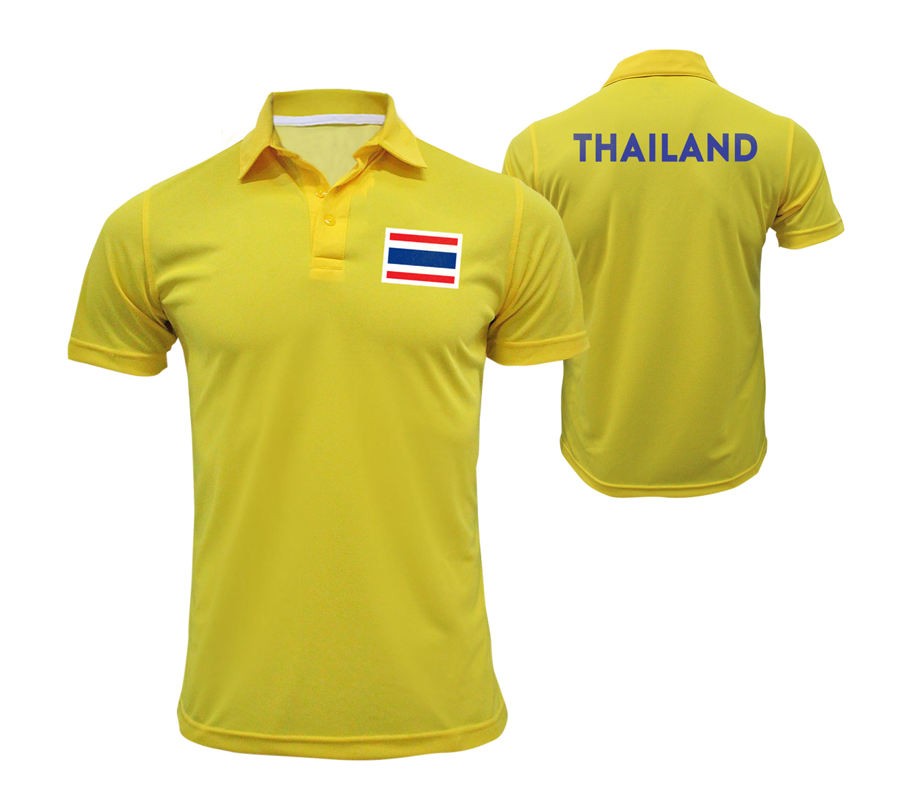 เสื้อคอปกเหลือง THAILAND