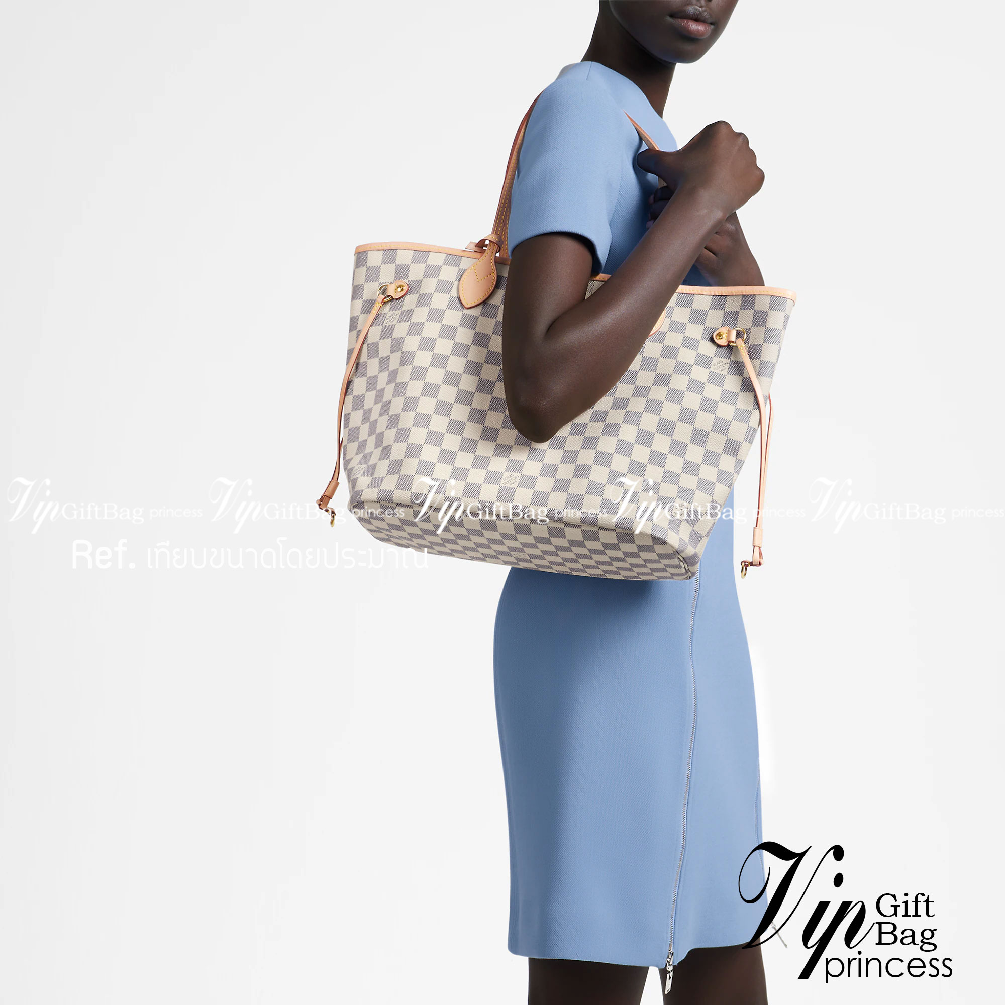 LV Neverfull MM เกรดออริจินอล พร้อมส่งที่ไทย ภาพสินค้าถ่ายจากงานขายจริง ใช้งานต่างประเทศได้