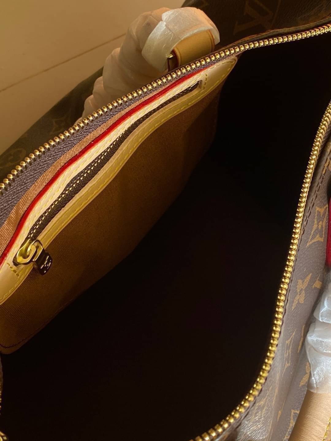 LV Speedy 30 Damier Monogram / Speedy Bandoulière 30 เกรดออริจินอล พร้อมส่งที่ไทย ภาพสินค้าถ่ายจากงานขายจริง ใช้งานต่างประเทศได้