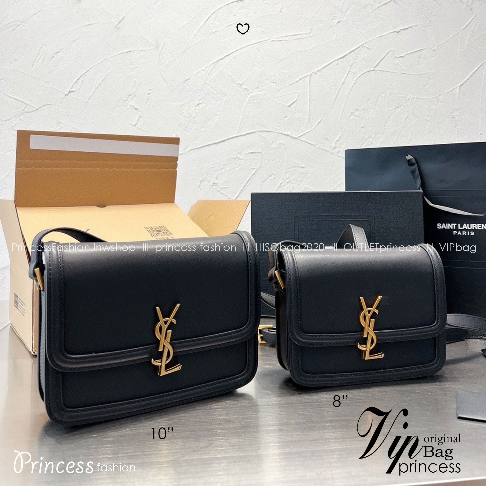 YSL Solferino Bag กระเป๋าสะพายทรงเหลี่ยมรุ่นยอดนิยม ทรงสวยคลาสสิค ใช้ได้บ่อยไม่มีเบื่อ ดีไซน์เรียบหรู ดูแพง