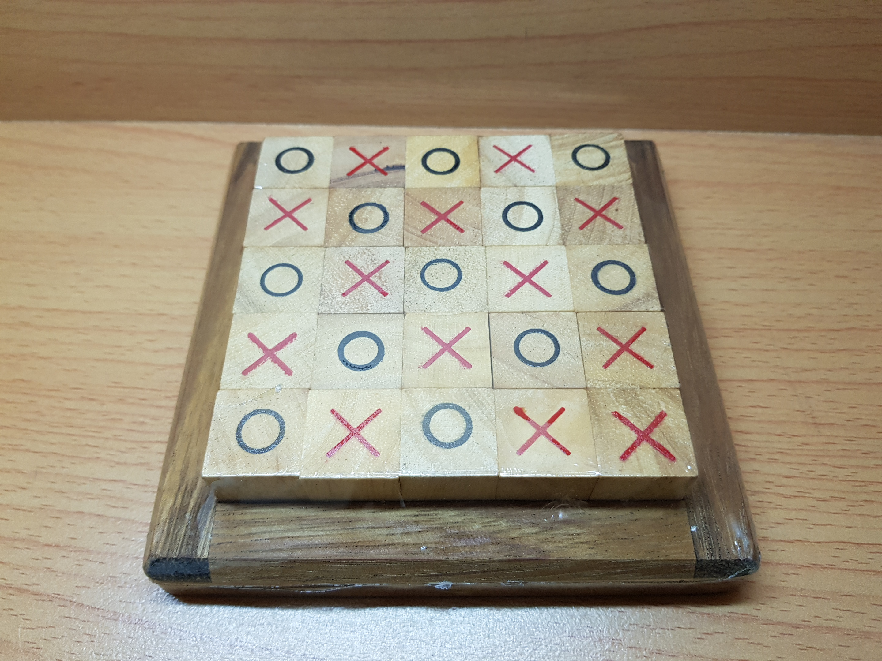 โอเอ็กซ์ขนาดช่อง 5x5(Tic Tac toe)