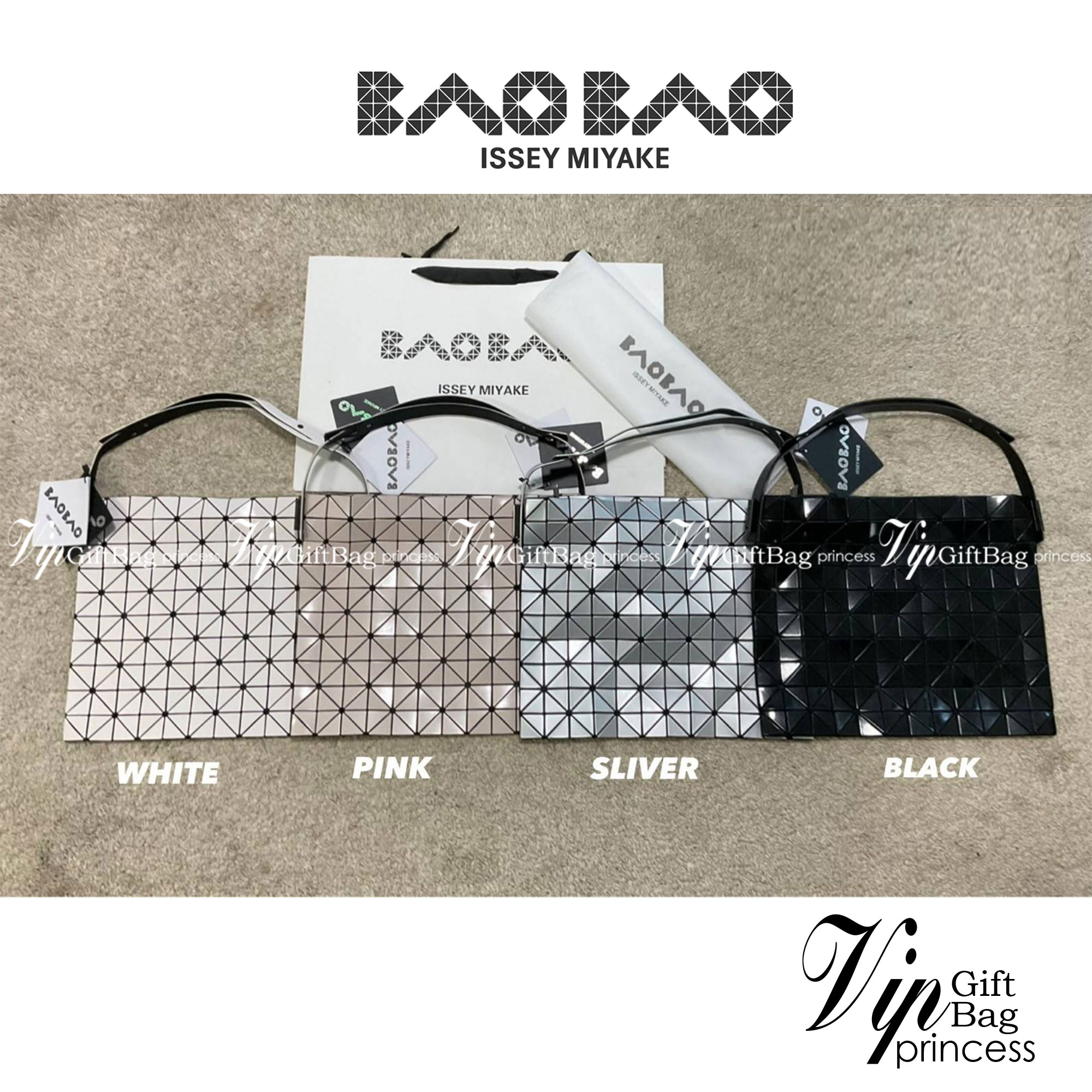 รุ่นใหม่ล่าสุด! พร้อมส่งที่ไทย! BAO BAO ISSEY MIYAKE BAGUETTE HANDBAG (LARGE) กระเป๋าสะพายไหล่จากทรงสวย วัสดุ 100% POLYVINYL CHLORIDE ด้านในใส่ของได้กำลังดีเลย ใส่ไอแพดมินิ กระเป๋าสตางค์ยาวได้ สมุดโน้ตได้สบายเลย วัยทำงานหรือวัยนักศึกษา อย่างน้อยต้องมีแบรน
