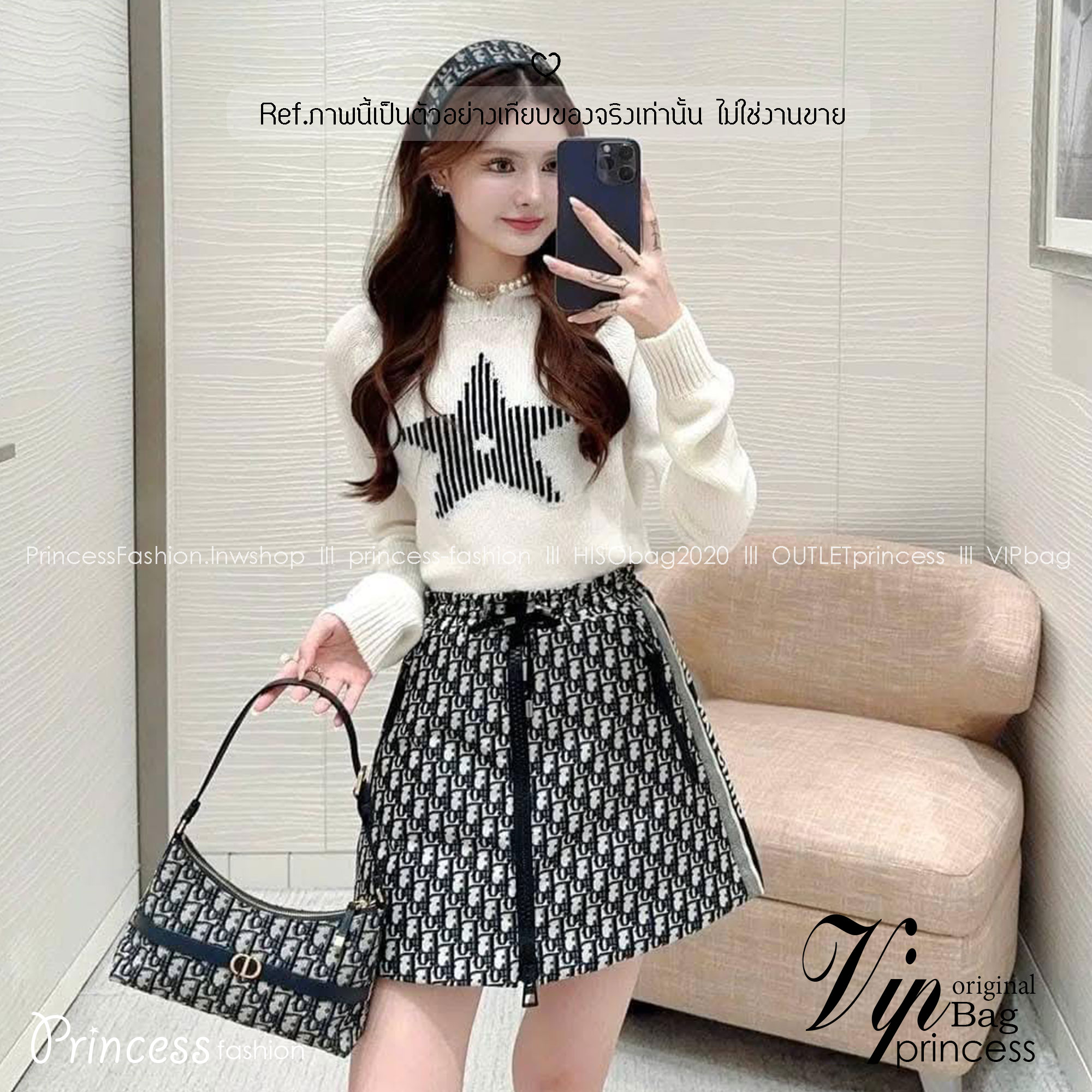 DIOR 30 MONTAIGNE CIGALE MINI BAG ใหม่ล่าสุด กับกระเป๋าสะพายโฮโบมินิไซส์ ที่ไม่ได้เล็กอย่างที่คิด เพราะใบนี้สามารถใส่ของสำคัญได้ครบ ดีไซน์สวยคลาสสิค เรียบแต่โก้ น้อยแต่หรูหรา ใช้งานด้วยซิปรูดใช้งานง่าย