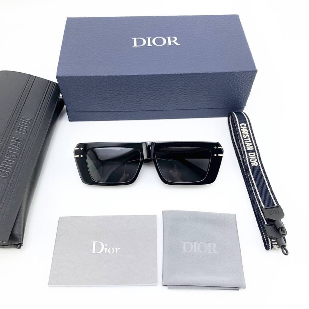 DIOR SUNGLASSES แว่นตากันแดดดิออ พร้อมสายคล้อง เกรดออริจินอล 1:1 งานสวยสุด คุณภาพดี Hi-quality กันแดดเต็มประสิทธิภาพ UV protection ภาพถ่ายจากสินค้าจริง
