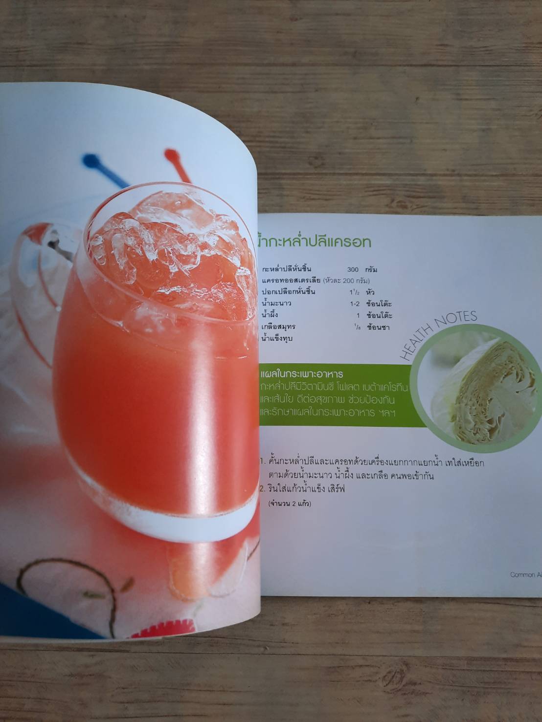 Healing Juices น้ำผักผลไม้ต้านโรค พิมพ์ครั้งที่ 4 โดย กองบรรณาธิการสำนักพิมพ์แสงแดด