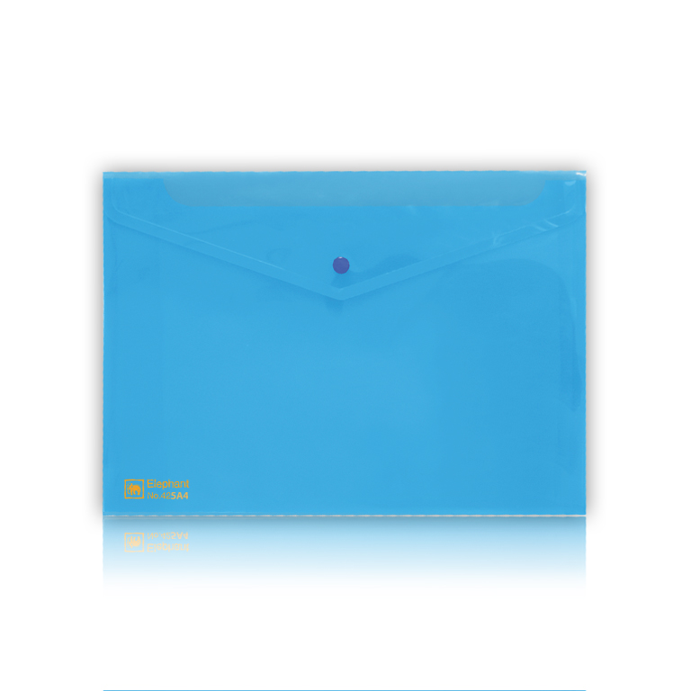 แฟ้มซองกระดุม F4 1 เม็ด ตราช้าง