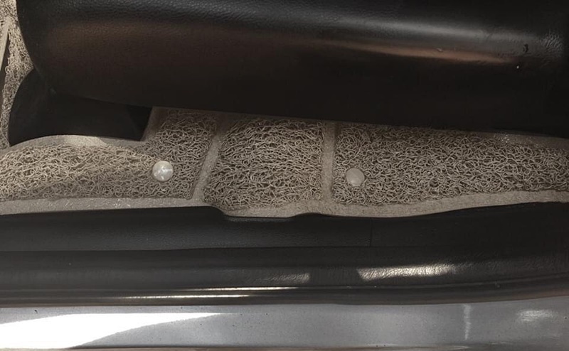 พรมดักฝุ่นไวนิลรีดขอบ HONDA CITY 2008-13 พรมดักฝุ่นในรถ สีน้ำตาล เกรดA เข้ารูป ตรงรุ่นรถ เต็มคัน