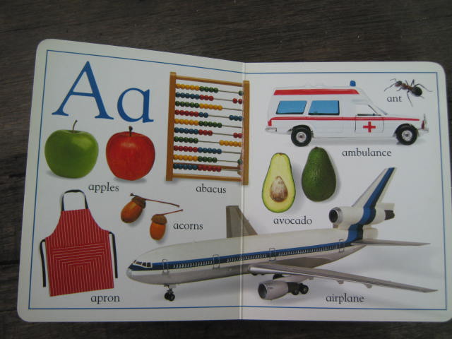 My First A B C Board Book - หนังสือเสริมพัฒนาการเด็ก 2 ภาษา มือสอง