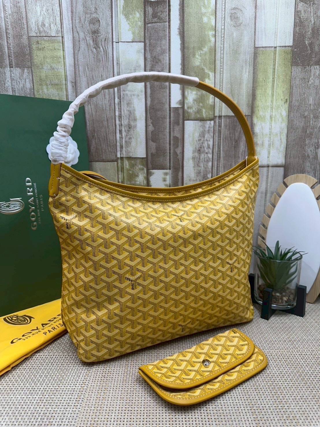 พร้อมส่ง 8 สี ORI หนังแท้ | Goyard Bohème Hobo Bag กระเป๋าสะพายทรงโฮโบ สะท้อนถึงความเบา ความยืดหยุ่น เปิดปิดแบบซิป สะดวกสบายขึ้น