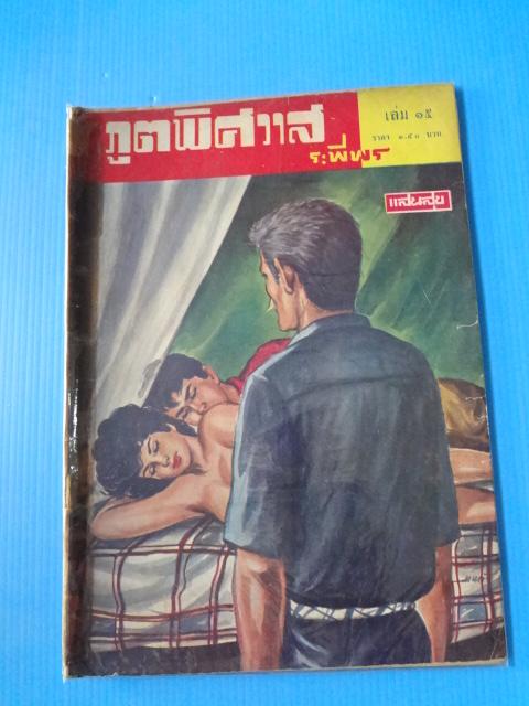 ภูตพิศวาส เล่ม 15 โดย ระพีพร (กระดาษมีรอยขาด สันหนังสือติดสก๊อตเทป)