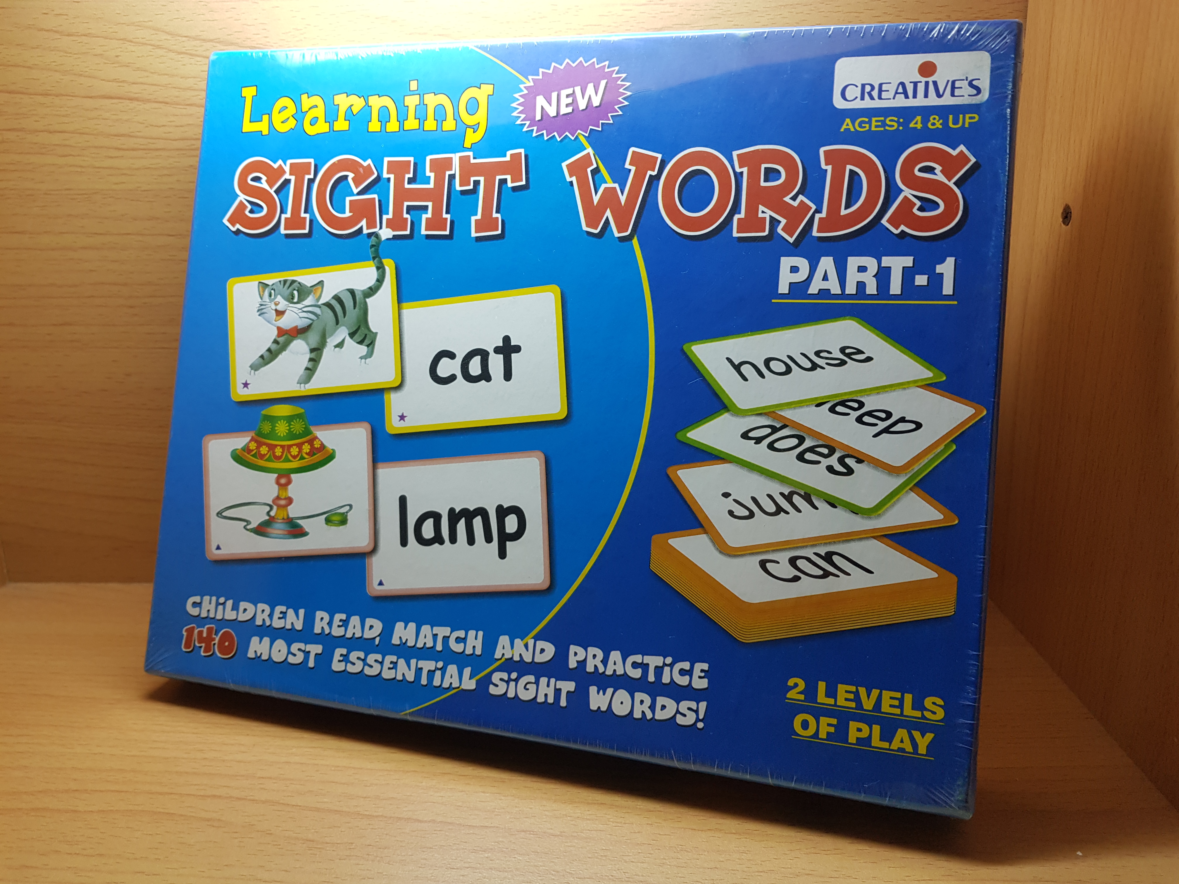 เกมการ์ดคำศัพท์(Learning Sight Words Part-1)