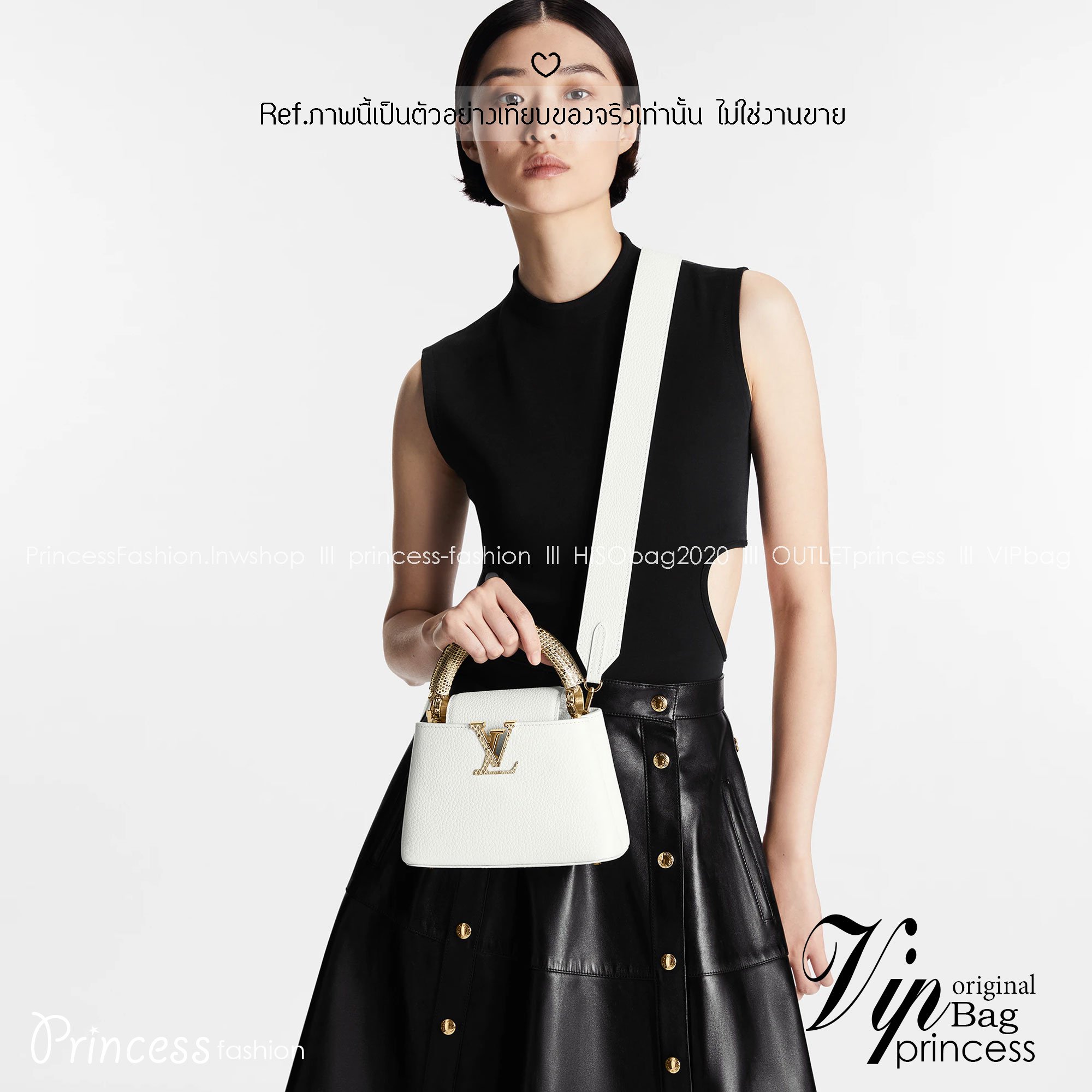 LV Capucines Mini top handle กระเป๋าสะพายไซส์มินิ ที่สุดของความสวย กระเป๋าถือสุดหรู ดีไซน์ทรงคลาสสิค ไซส์มินิ ดีงามม้ากกกก!!