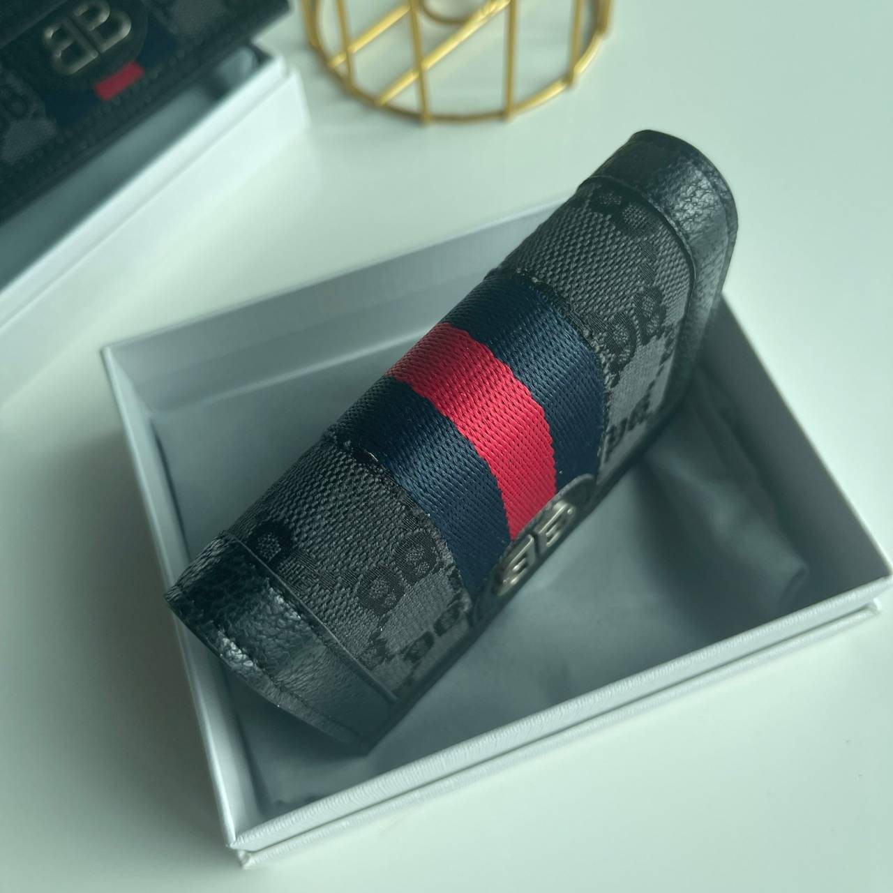 หนังแท้ Gucci X BALENCIAGA wallet The Hacker Project กระเป๋าสตางค์หนังแท้งานสวยมาก พร้อมส่งที่ไทย ภาพสินค้าถ่ายจากงานขายจริง ใช้งานต่างประเทศได้