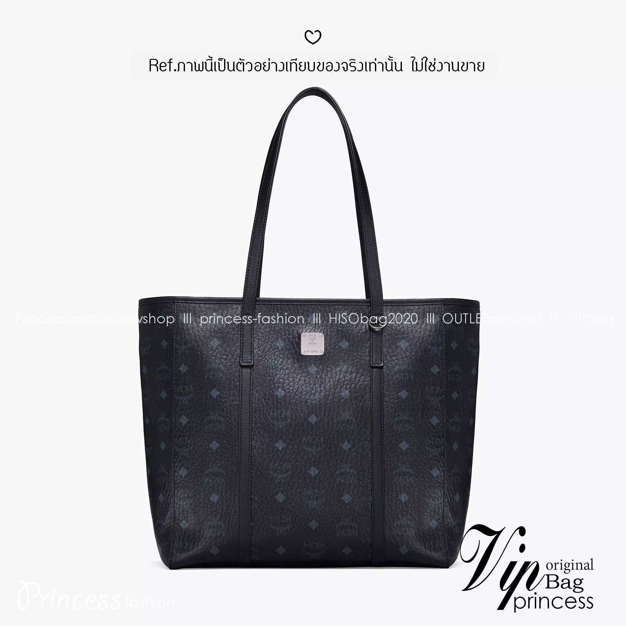 M.C.M MEDIUM TONI SHOPPER กระเป๋าทรงโท้ทใบใหญ่จุใจ เกรดท็อปออริ 1:1 สลับแท้ ใช้งานต่างประเทศได้ ภาพถ่ายจากงานขายจริง