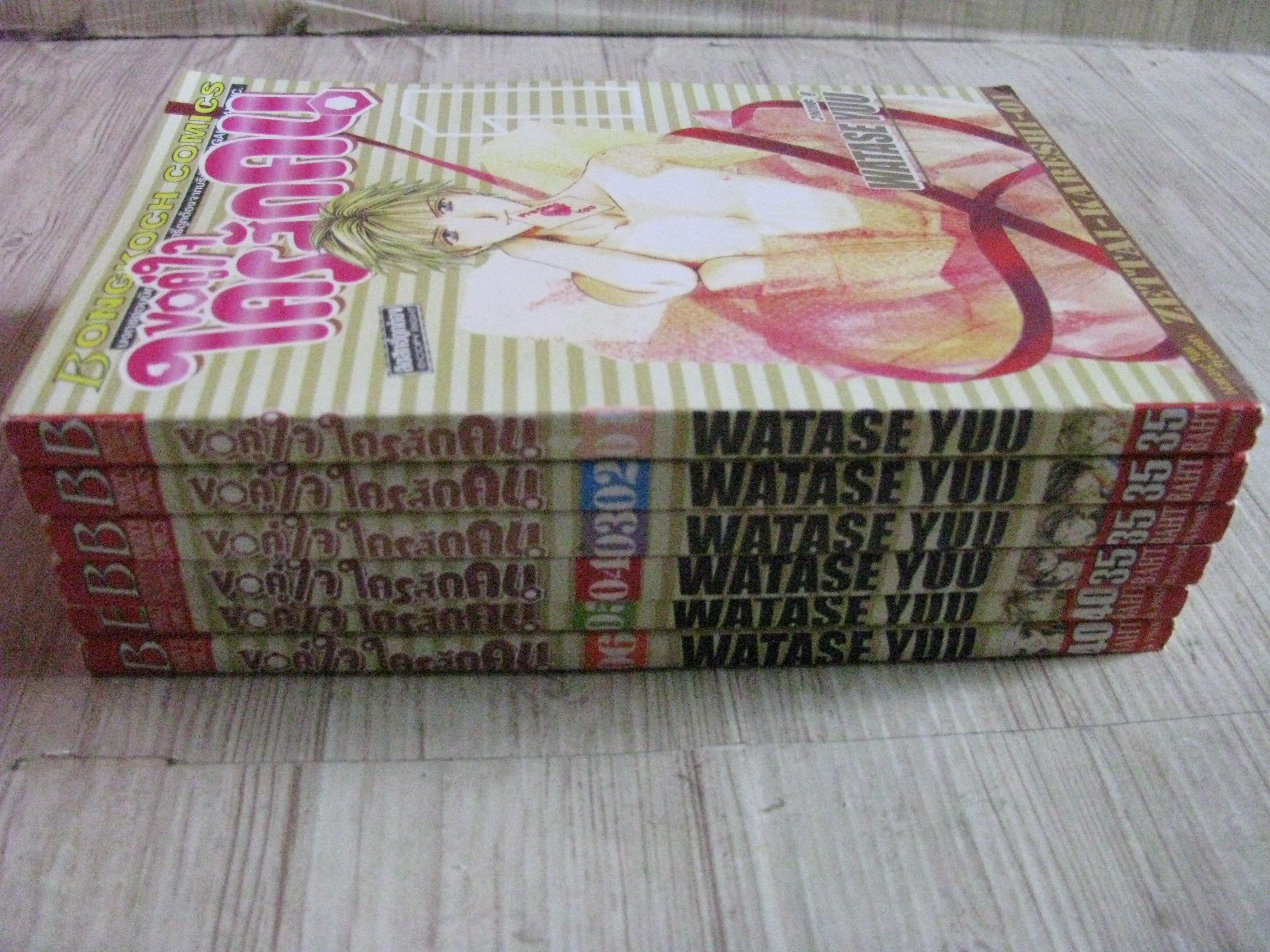 ขอคู่ใจใครสักคน ครบชุด 6 เล่มจบ Watase Yuu เขียน