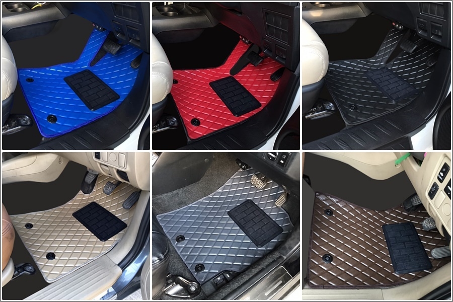 พรมปูพื้นรถยนต์ คู่หน้า ลายไดมอนด์ ตรงรุ่นรถ / แจ้งรุ่นรถ ปีรถ ทางแชท ก่อนสั่งซื้อ