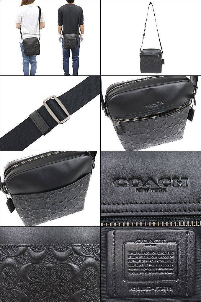 COACH HOUSTON FLIGHT BAG IN SIGNATURE LEATHER (COACH F73338) กระเป๋าสะพาย ลวดลาย C นูน SIGNATURE ที่ดูโดดเด่นมาก// วัสดุหนังแท้ทั้งใบ อยู่ทรงสวย// ด้านในโล่งกว้าง จุของได้เยอะ ด้านหน้ามีอีกช่องซิบไว้เก็บของสำคัญได้อย่างเป็นสัดส่วน ลงตัว เปิด-ปิด ด้วยซิบ/ 