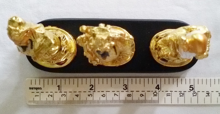 สินค้าหมดค่ะ เทพฮกลกซิ่ว องค์เล็กสีทอง แก้ชงปีมะแม ชง25% ปี2561 ช่วยเสริมดวงท่านให้ดีขึ้นค่ะ