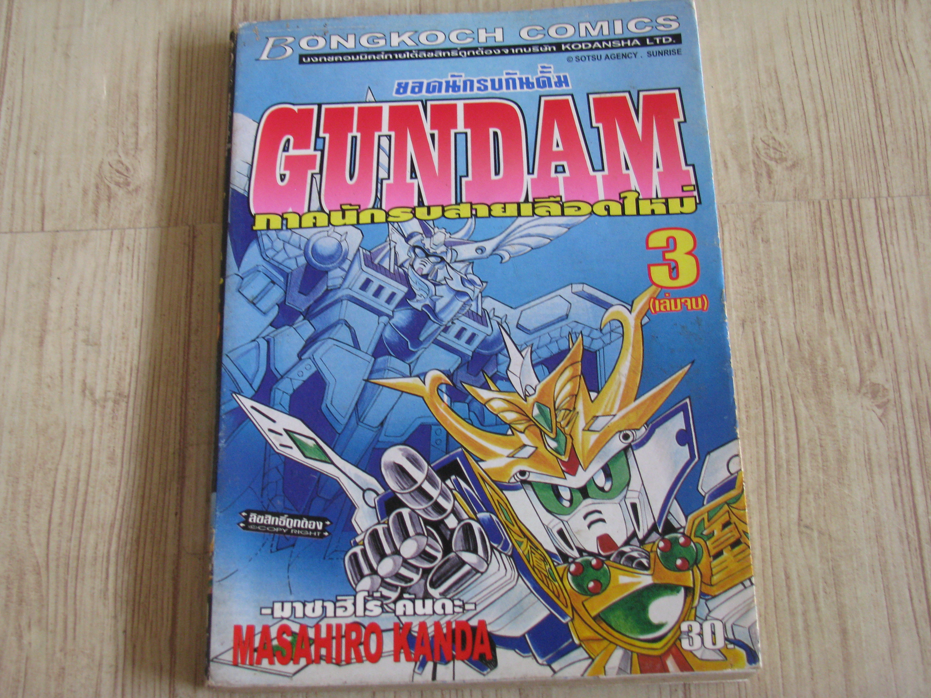 GUNDAM ภาคนักรบสายเลือดใหม่ เล่ม 3 เล่มจบ ***สินค้าหมด***