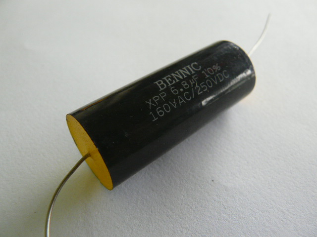 C 6.8 uF 250VDC/160VAC Bennic XPP