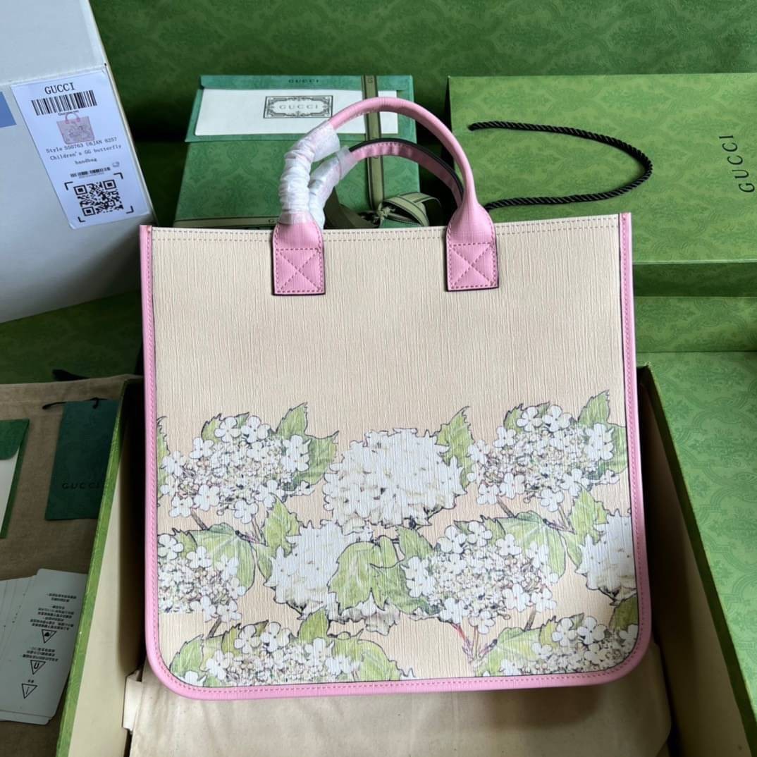 GUCCI Kids Tree Fairy Top-Handle Bag / GUCCI kid tote พร้อมส่ง เกรดท็อปออรินอล งานเหมือนสุด หนังแท้ สวยงามตามรูป TOP ORIGINAL 1:1 เกรดเทียบแท้ ใช้สลับแท้ได้ ใช้งานต่างประเทศได้