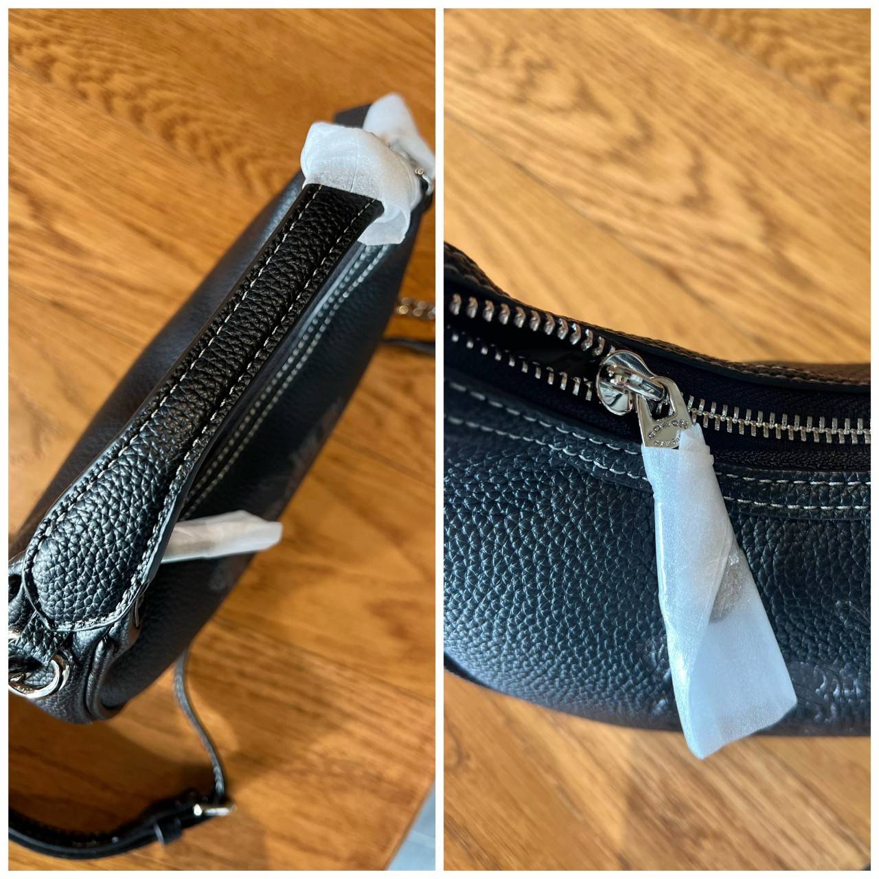 COACH CARMEN MINI CROSSBODY BAG กระเป๋ารูปทรงพระจันทร์โค้งมน น่ารักน่าใช้มากๆ!! เกรดท็อปออริ เกรดดีสุด สลับแท้ 1:1 ใช้ต่างประเทศได้