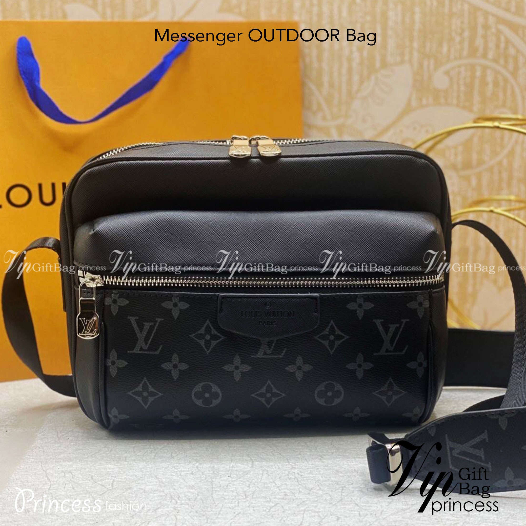 LV Messenger OUTDOOR Bag M30233 กระเป๋าแมสเซนเจอร์ กระเป๋าสะพายข้าง เป็นทรงที่ได้รับความนิยมอย่างมาก เนื่องจากมีขนาดกำลังดี พกพาสะดวกและมีดีไซน์หลากหลาย