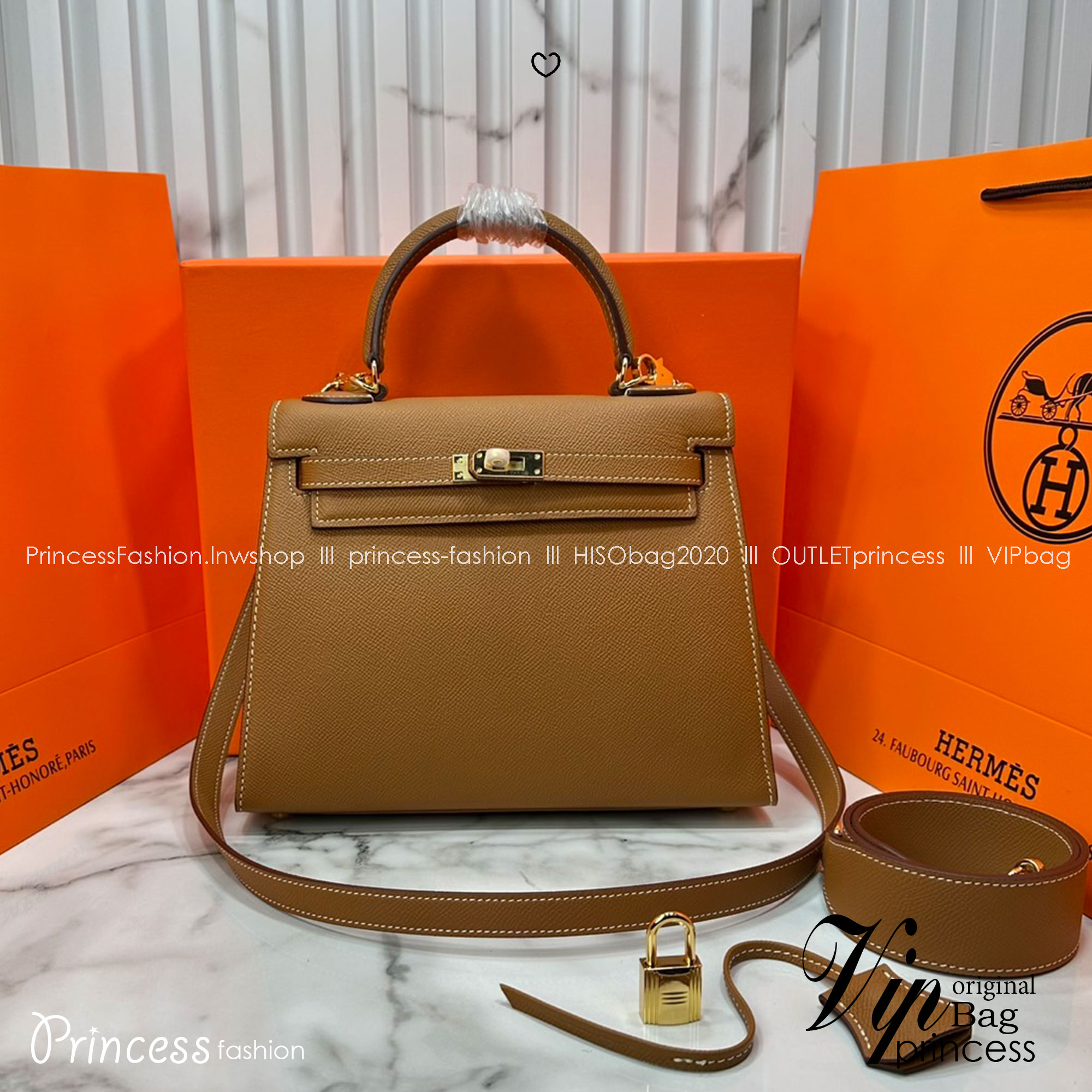 ORI หนังแท้ | Hermes Kelly 25cm กระเป๋าสะพายที่สุดแห่งหรูหราลัคชู นิยามของความสง่างามเหนือกาลเวลา แบรนด์เนมในฝัน งดงามดั่งเจ้าหญิง