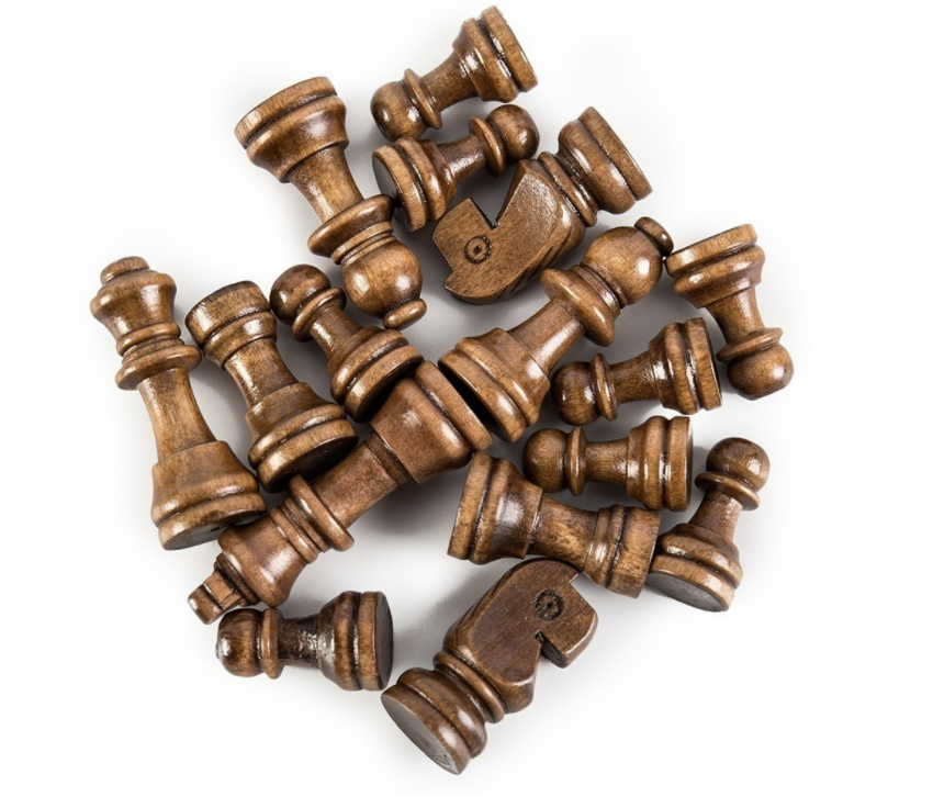 ชุดหมากรุกสากลไม้พับได้ 3 ใน 1 พร้อมหมากฮอสและแบ๊กเกมม่อน (Chess,Checker,Backgammon)