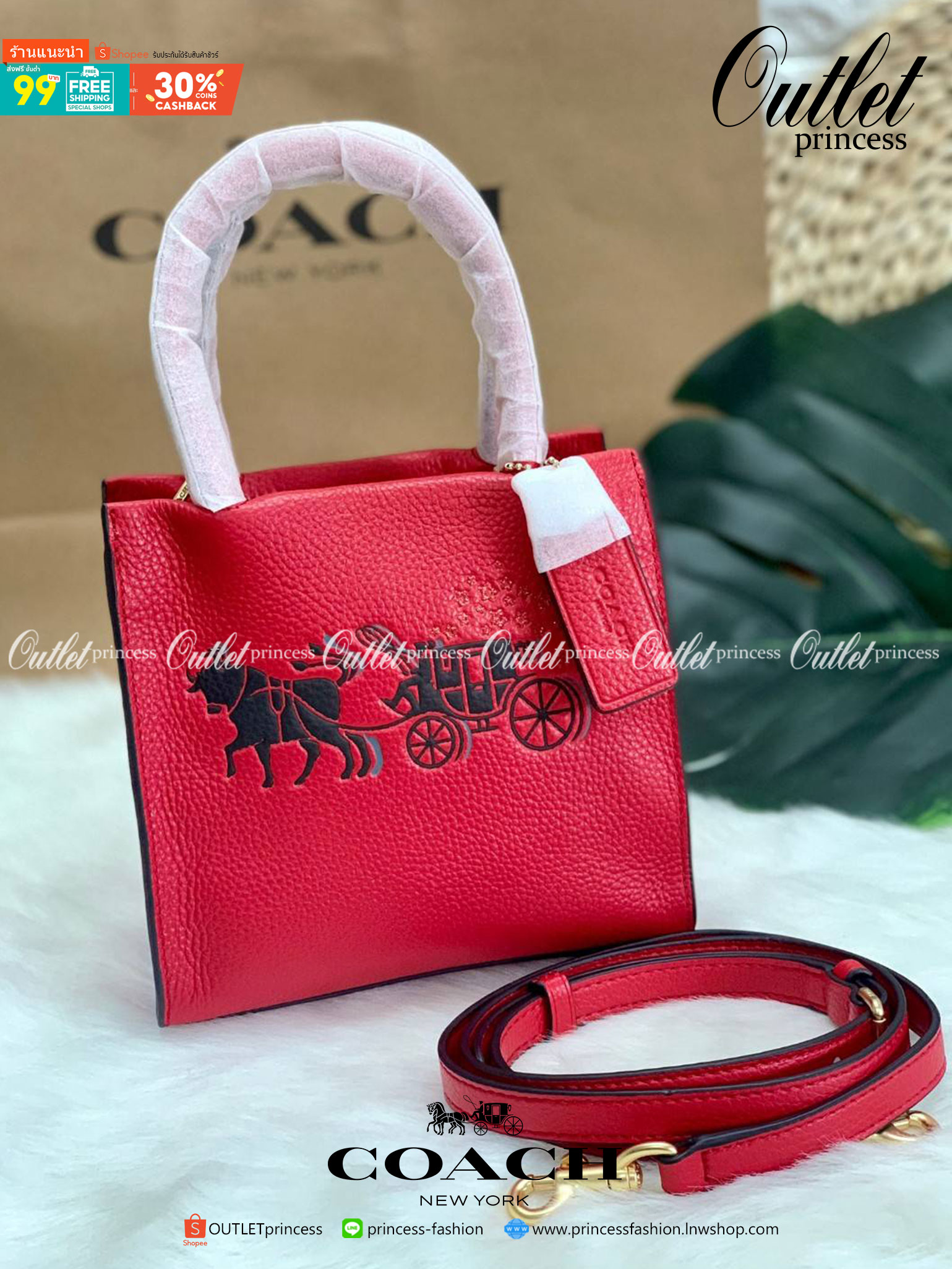 COACH MINI CALLY CROSSBODY IN SIGNATURE ((3599, 2184, 5693, 2134, 2183)) พร้อมส่งที่ไทยทันที! กระเป๋าสะพายครอสบอดี้ร์ กระเป๋าครอสบอดี้โท้ทมินิไซส์ รุ่นใหม่สุดฮอต!! ใบจริงคือน่ารักม้ากกกก!! สวยอยู่ทรง น่ารักน่าใช้ ทรงTote ปากกระเป๋าเปิดปิดแบบแม่เหล็ก ภายใน