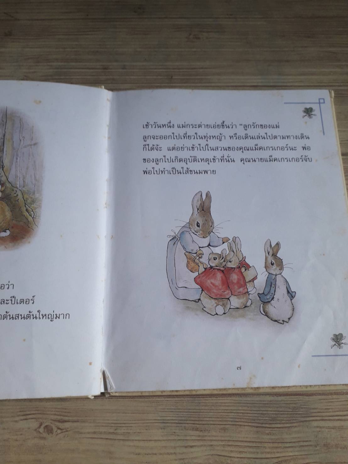 กระต่ายน้อยปีเตอร์ บีทริกซ์ พ็อตเตอร์ เรื่องและภาพ สุภาวดี โกมารทัต แปล