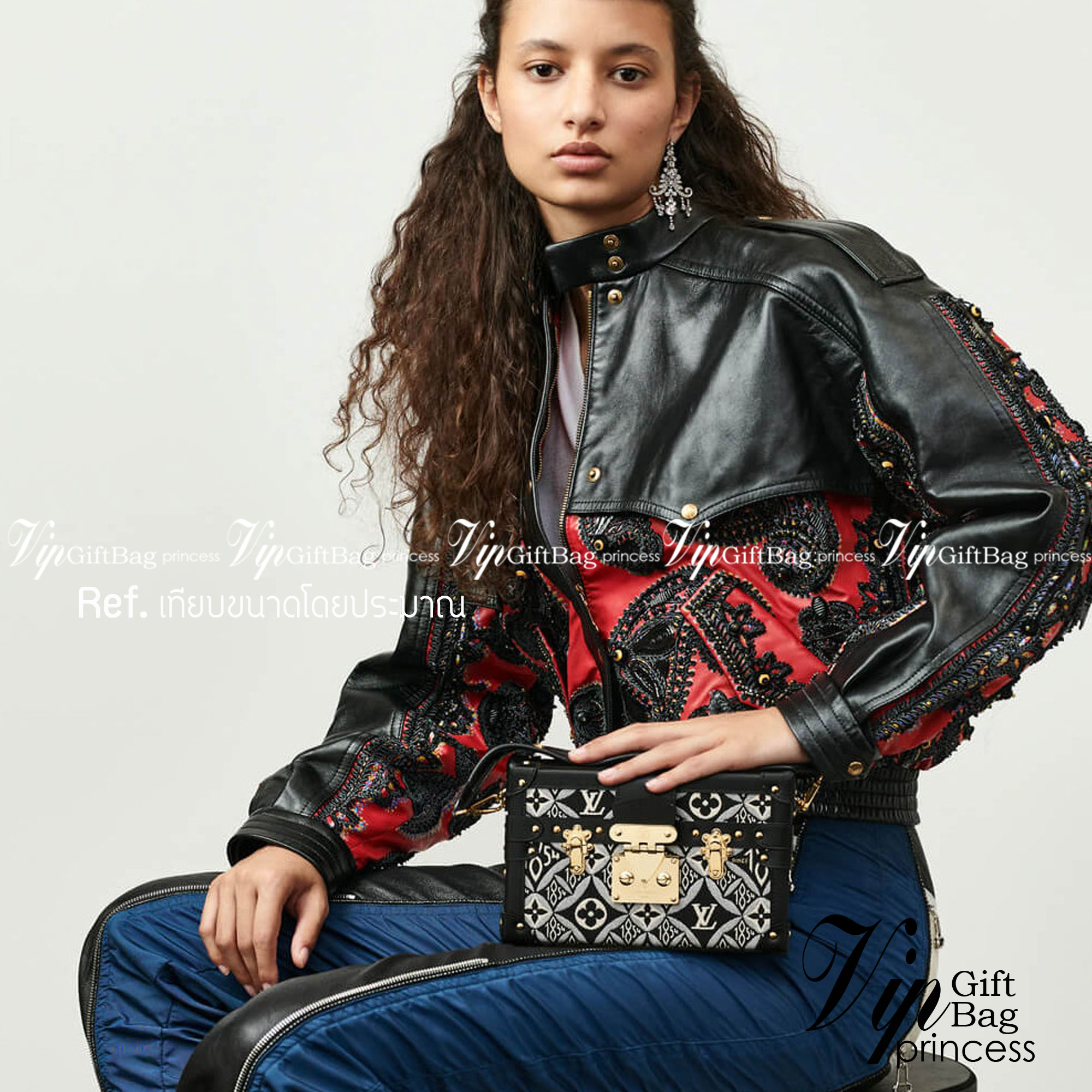 LV Jacquard Since 1854 Petite Malle / LV Since 1854 เกรดออริจินอล พร้อมส่งที่ไทย ภาพถ่ายจากงานขายจริง ใช้งานต่างประเทศได้