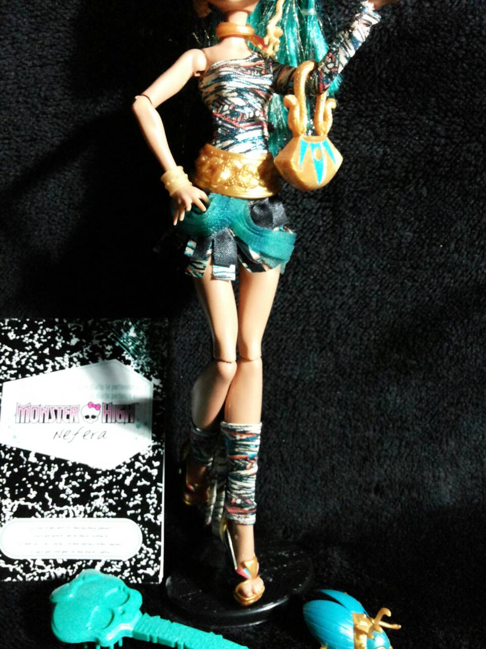 Monster High_Nefera De Nile ตุ๊กตามอนสเตอร์แท้มือสองสภาพดีมากๆ