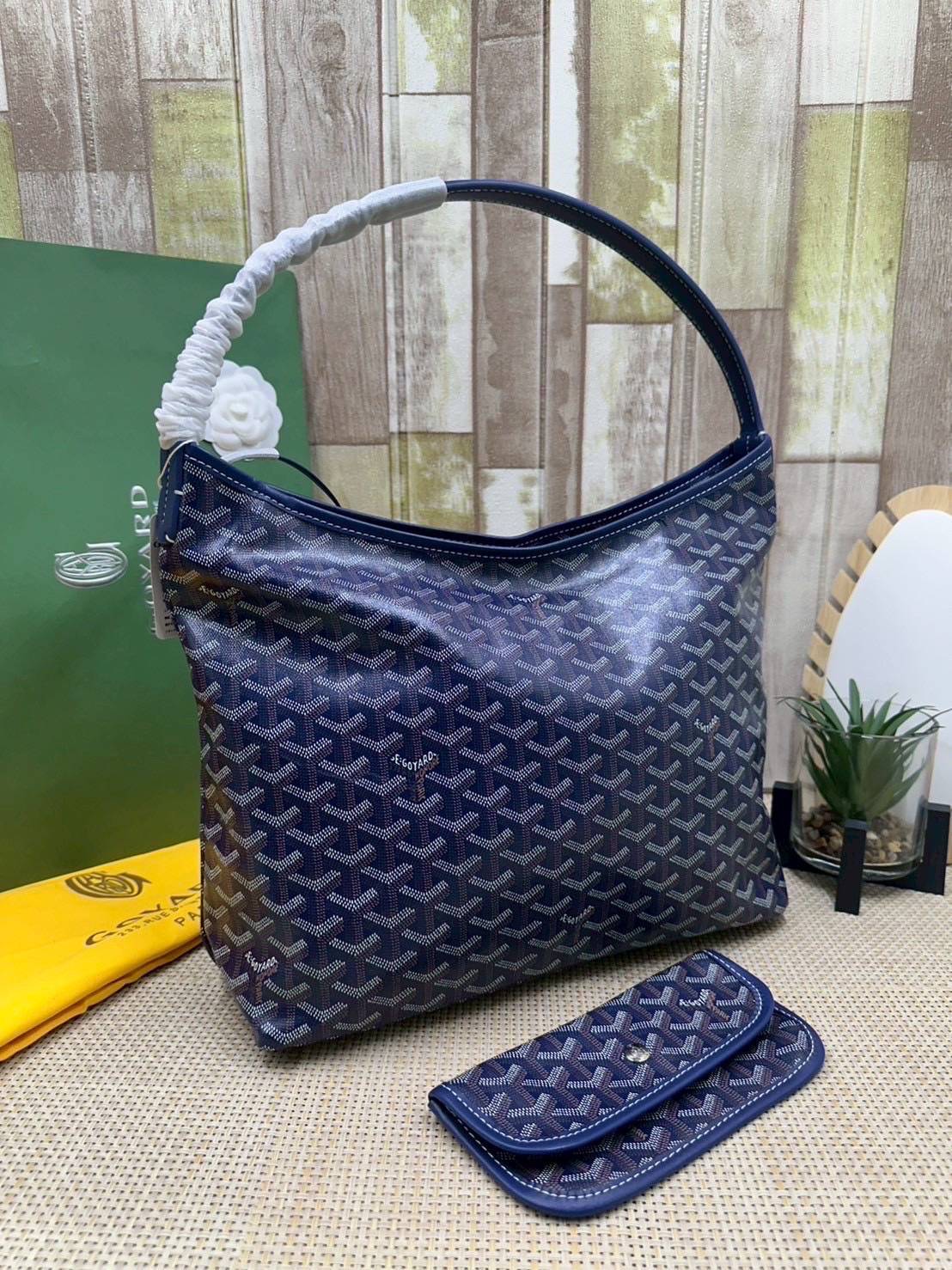 พร้อมส่ง 8 สี ORI หนังแท้ | Goyard Bohème Hobo Bag กระเป๋าสะพายทรงโฮโบ สะท้อนถึงความเบา ความยืดหยุ่น เปิดปิดแบบซิป สะดวกสบายขึ้น