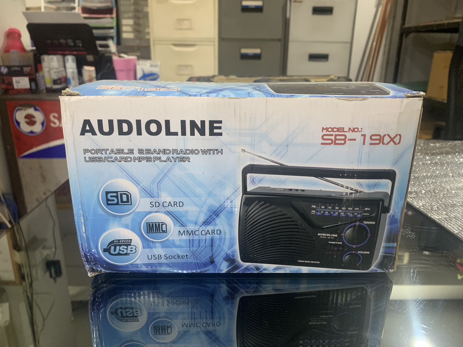 วิทยุ audioline รุ่น SB-19(X) ลดราคาถูกสุดๆ โทรเล้ยย 02-4245594, 085-3801177, 081-6215561